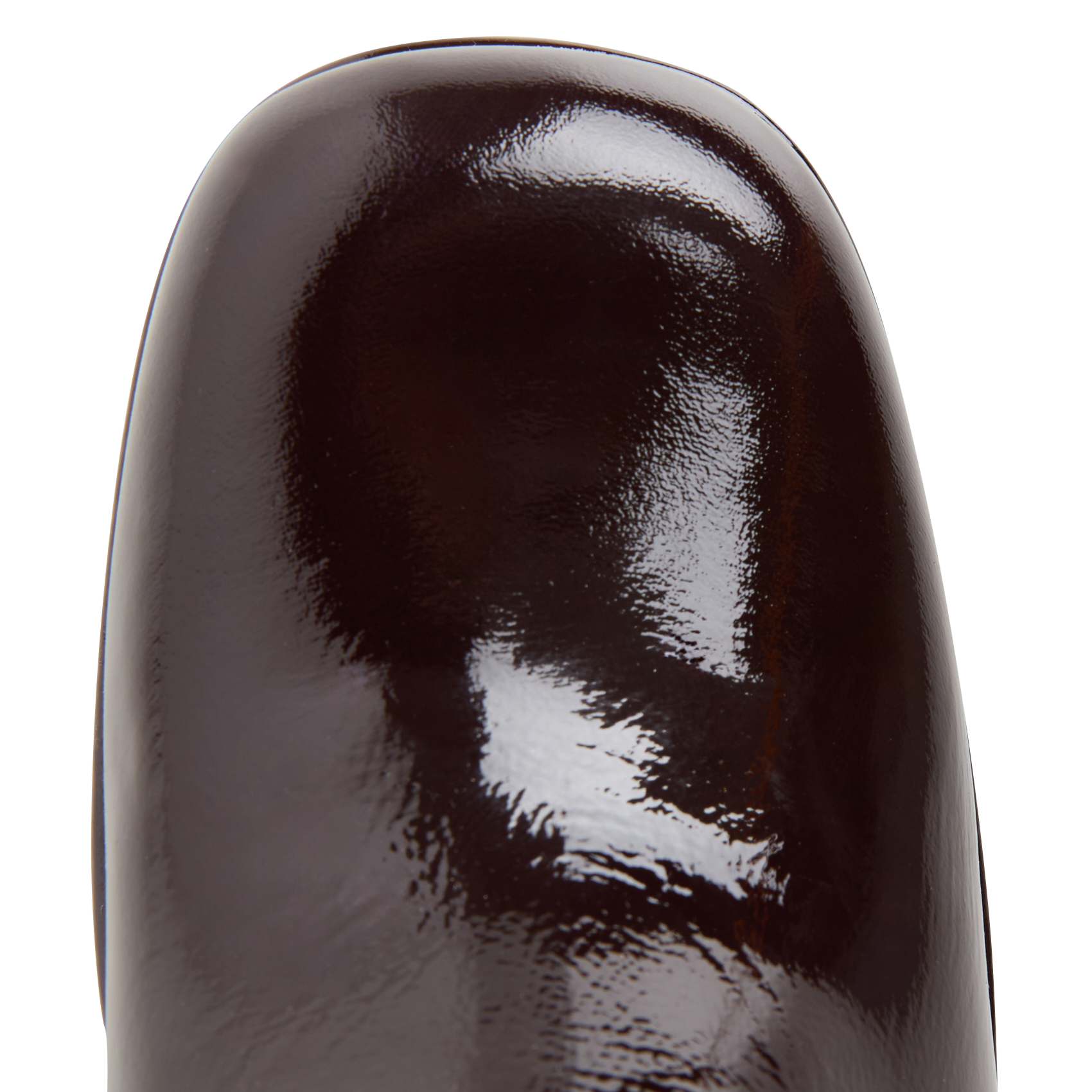 Bottines en cuir venis LA FEE MARABOUTEE Marron