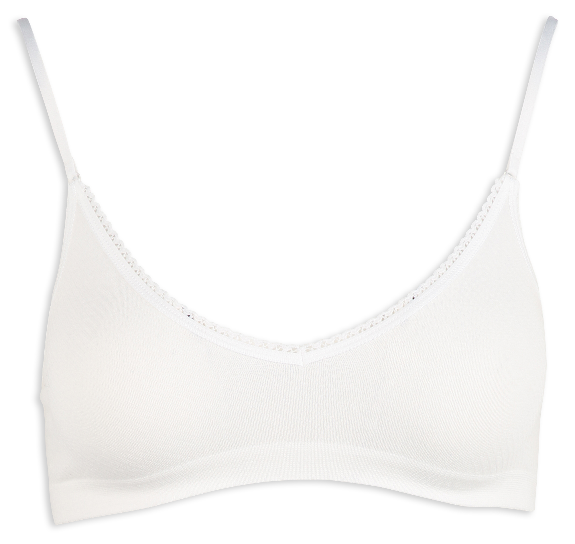 Baumwoll-BH BENSIMON Weiss