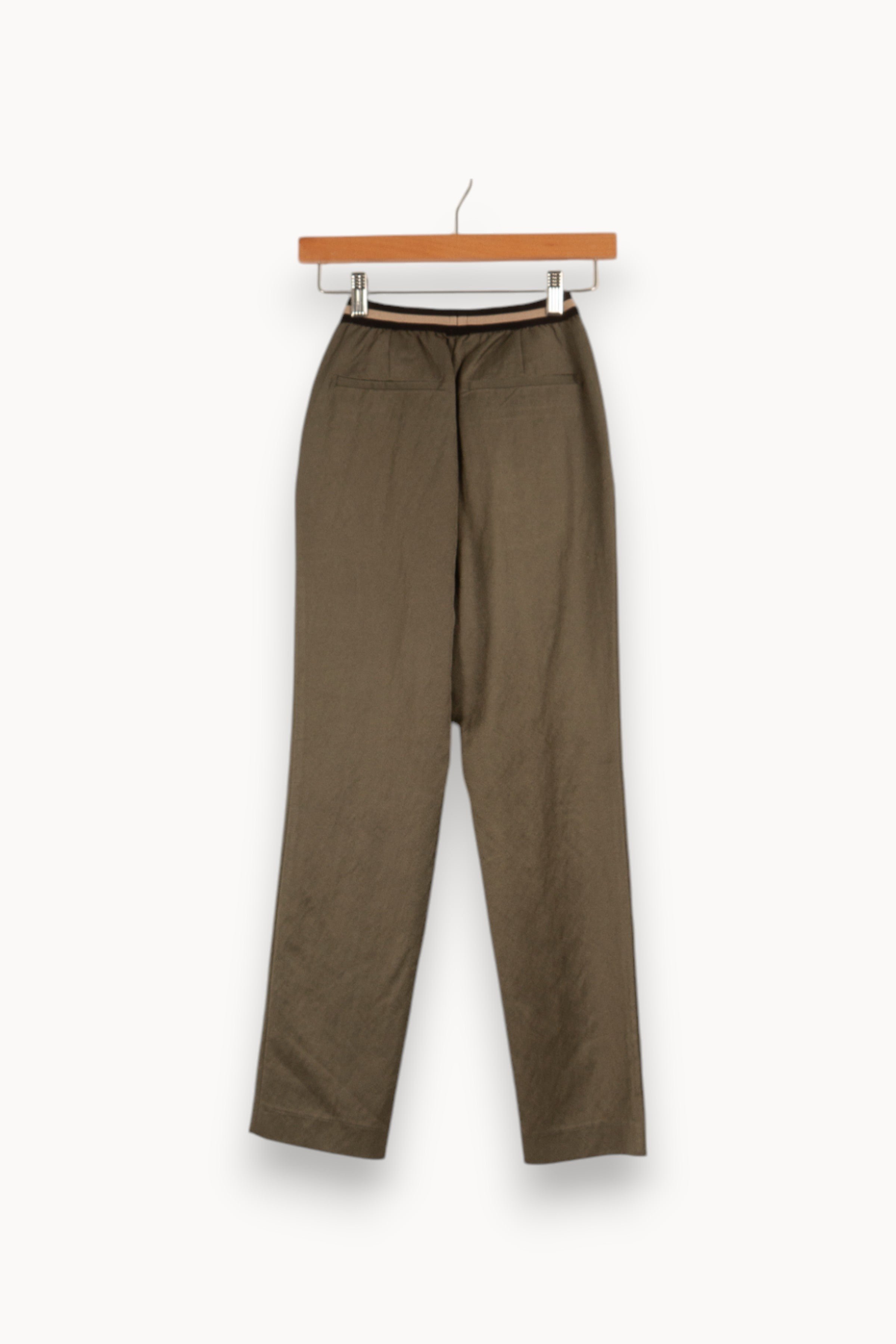 PANTS CHLOE STORA - SECONDE MAIN Green