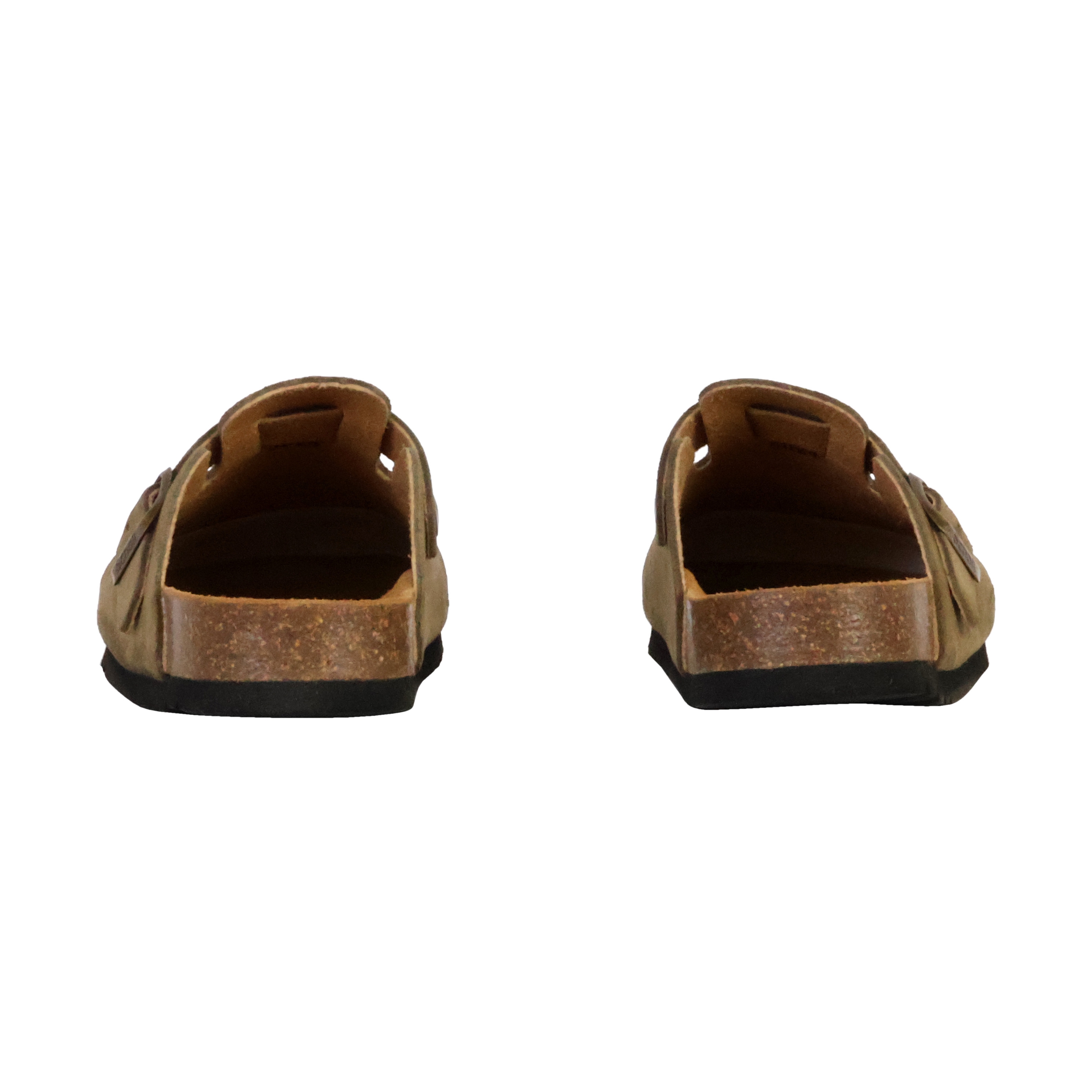 Olivier leather mules SCHOLL Khaki