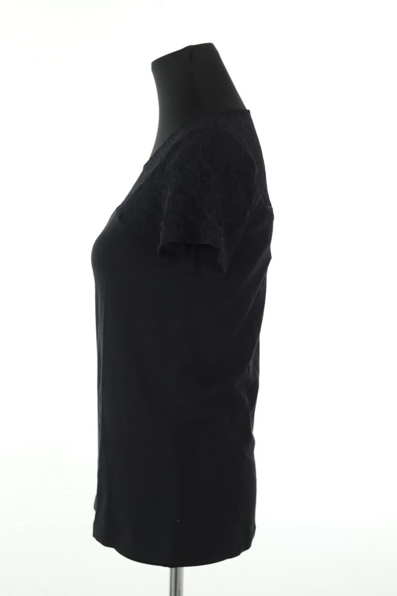 Cotton T-shirt SEZANE - Seconde main Black