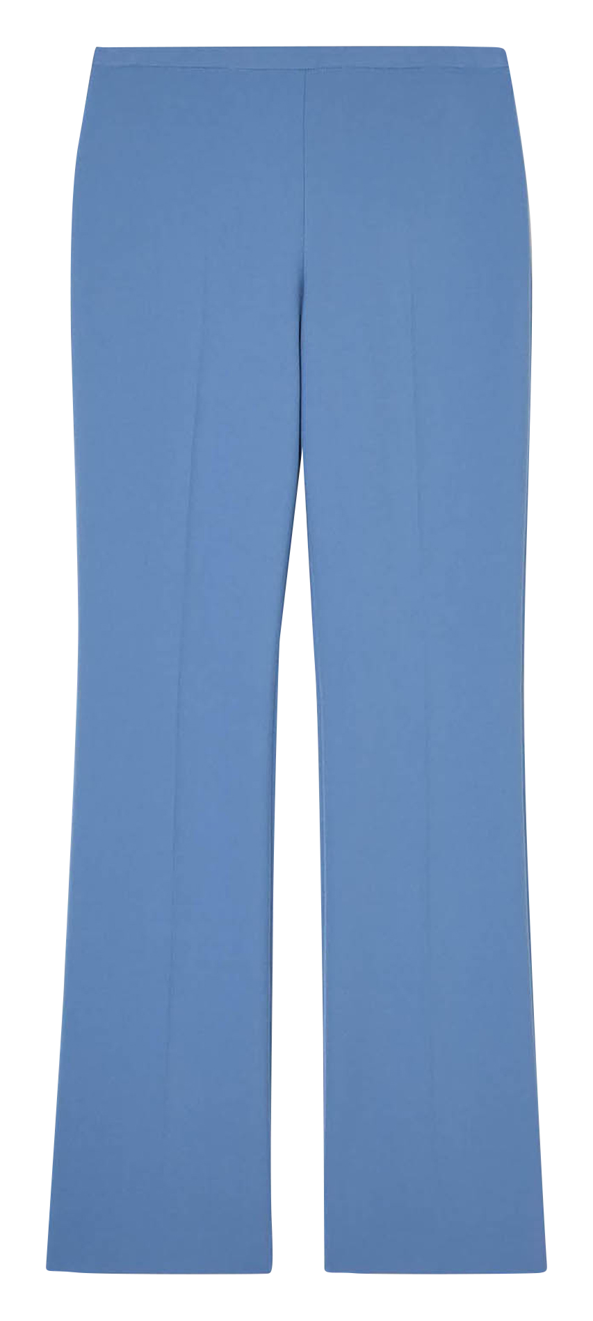 High-waisted solid color pants TARA JARMON Blue