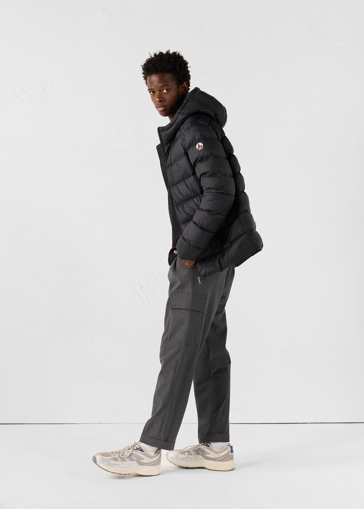 Johny Comfort Puffer Jacket JOTT Black