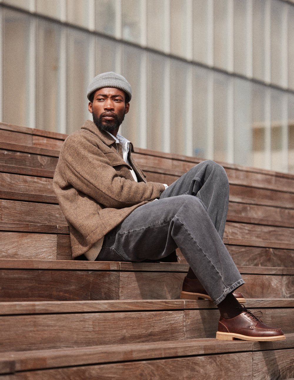 Derby shoes ODAJE EX. M.MOUSTACHE Brown