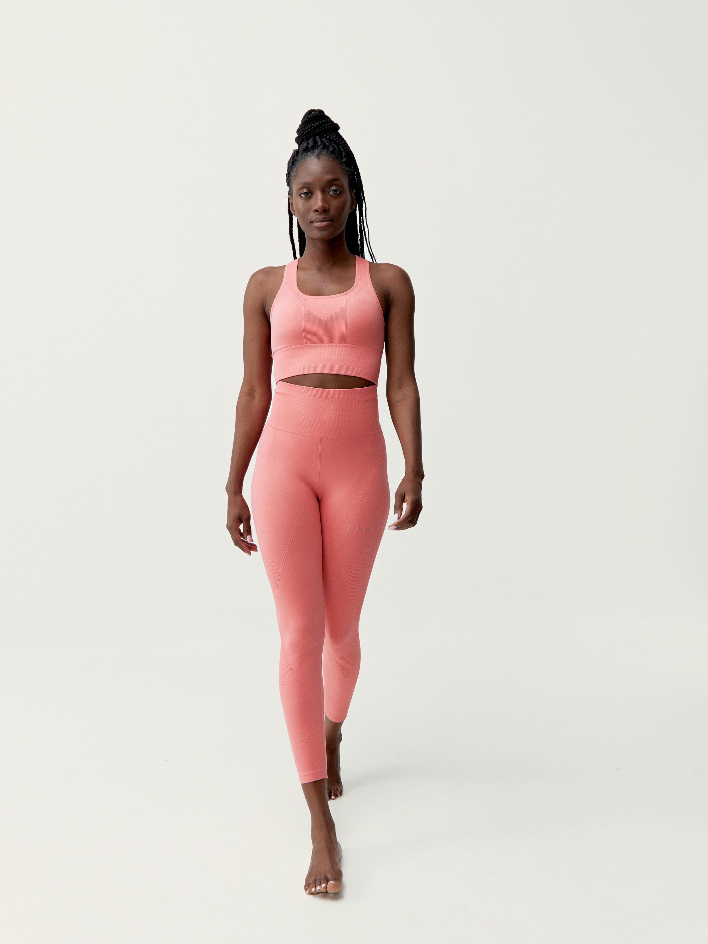 7/8 Seamless Sports Legging BORN LIVING YOGA Pink