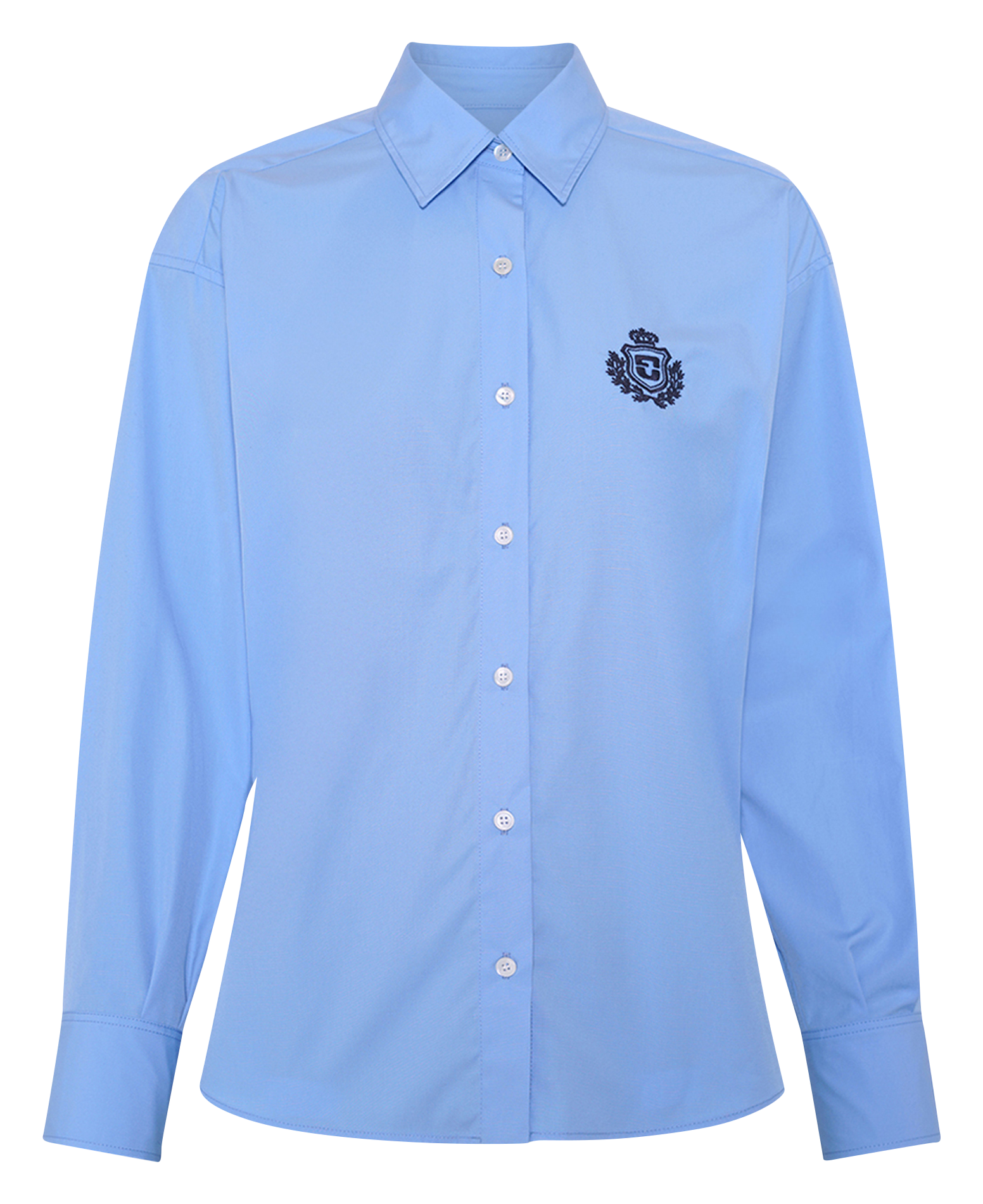 Chemise col classique en coton GERARD DAREL Bleu