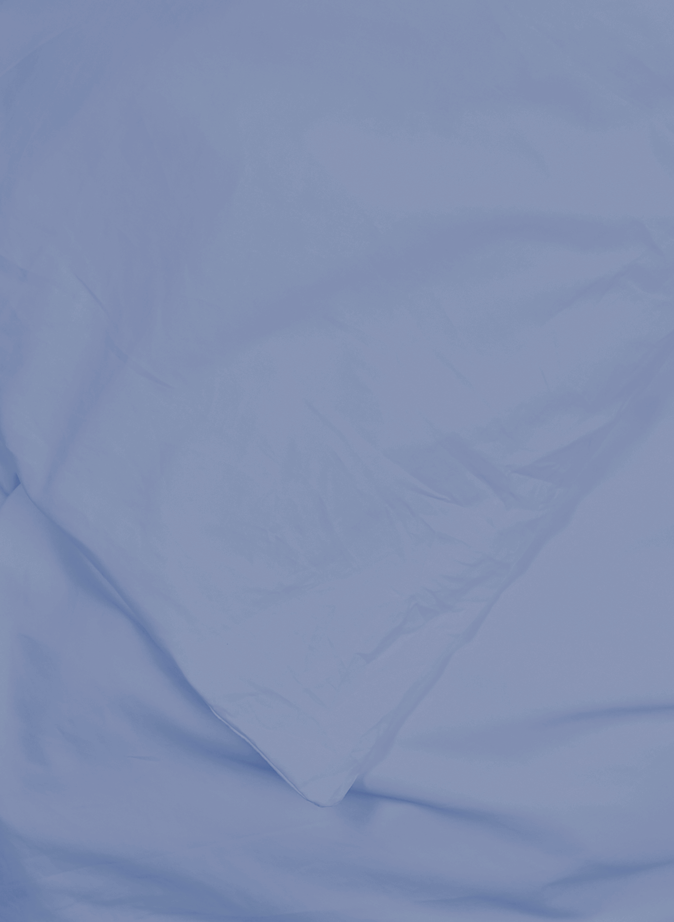 Housse de couette en coton AU PRINTEMPS PARIS MAISON Bleu