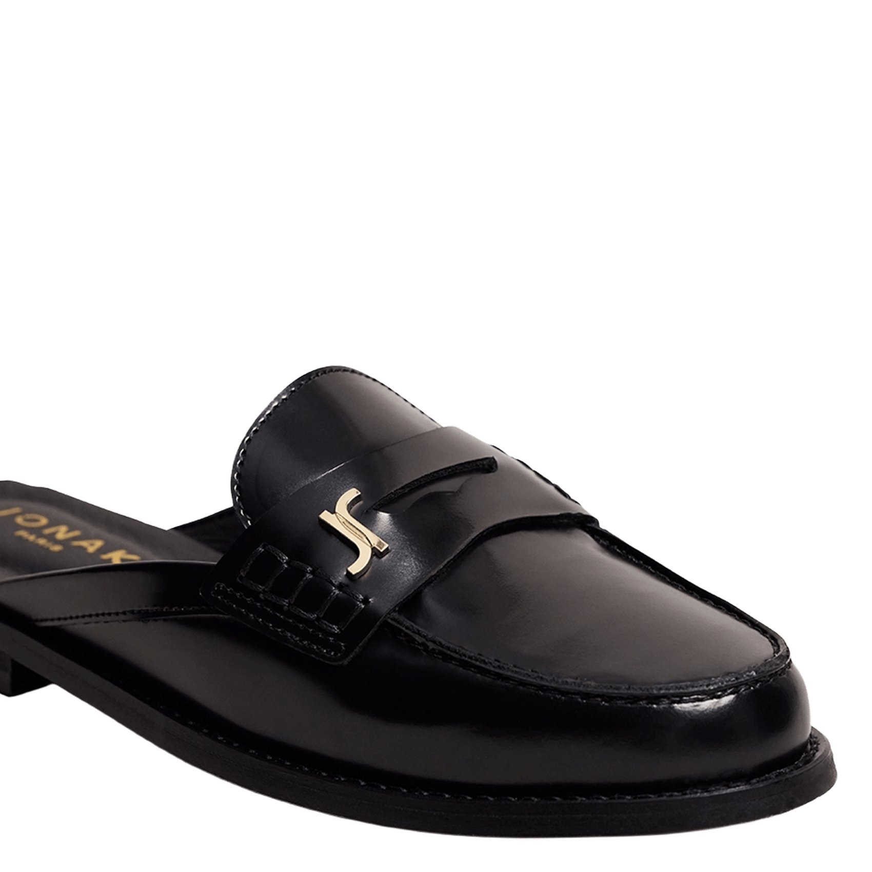 Mocassins en cuir JONAK Noir