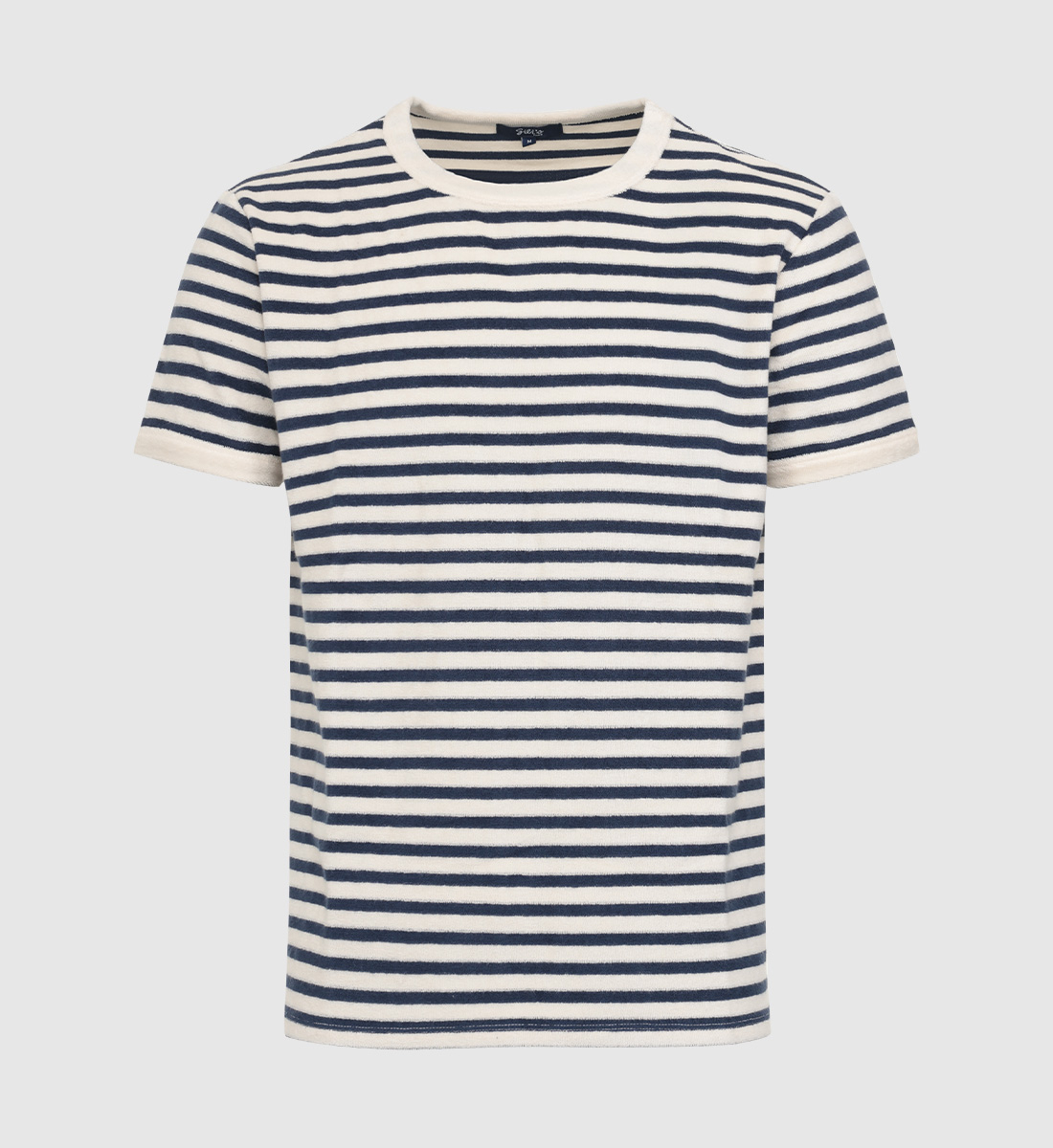Striped terry cloth T-shirt GILI'S Blue