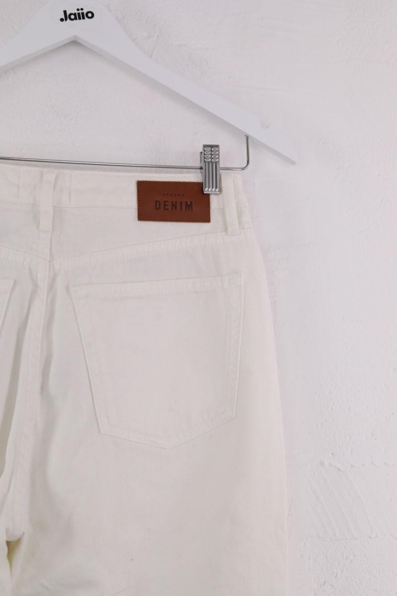 Jean droit SEZANE - Seconde main Blanc