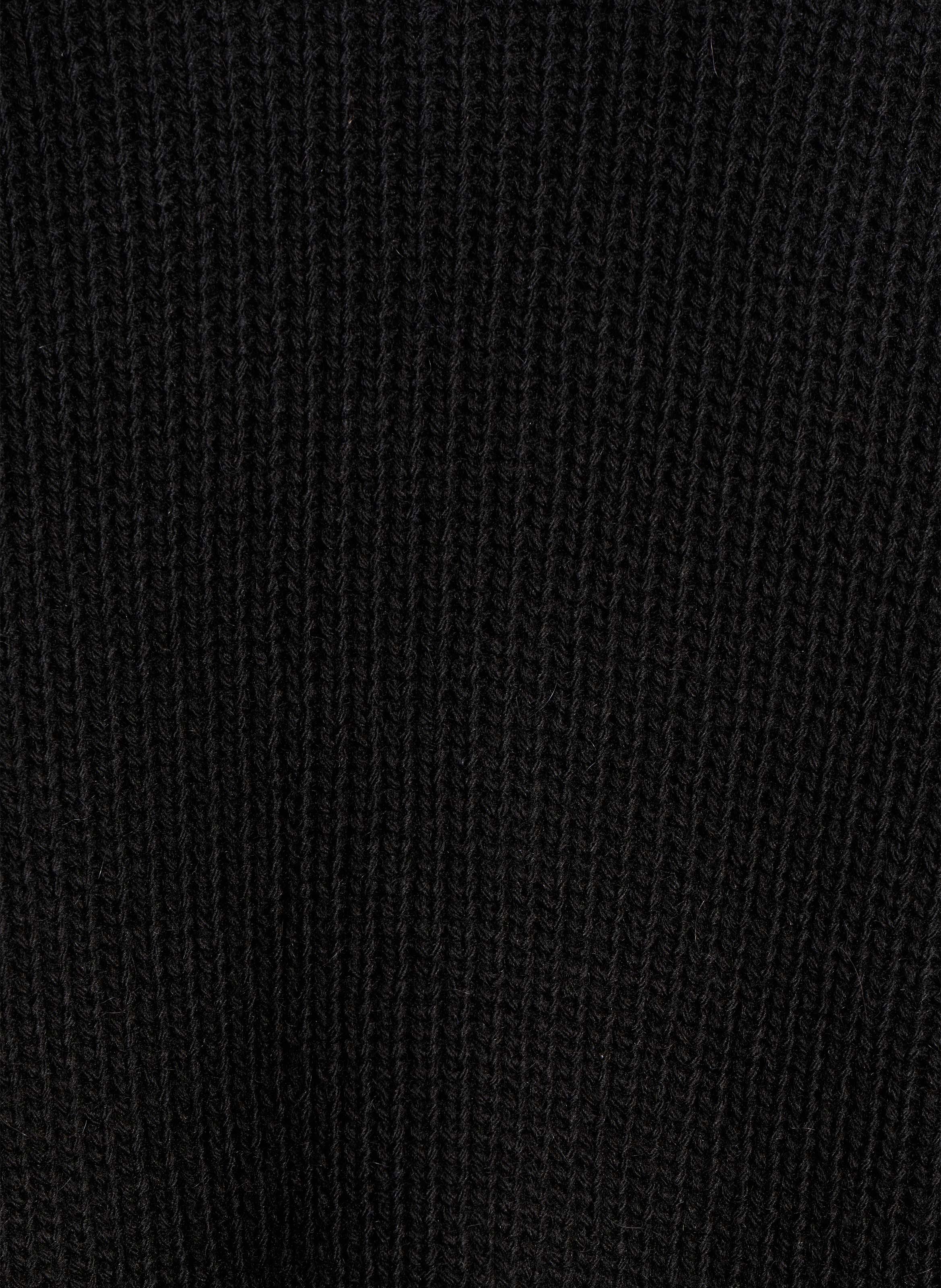 Vest met ronde hals LA FEE MARABOUTEE Zwart