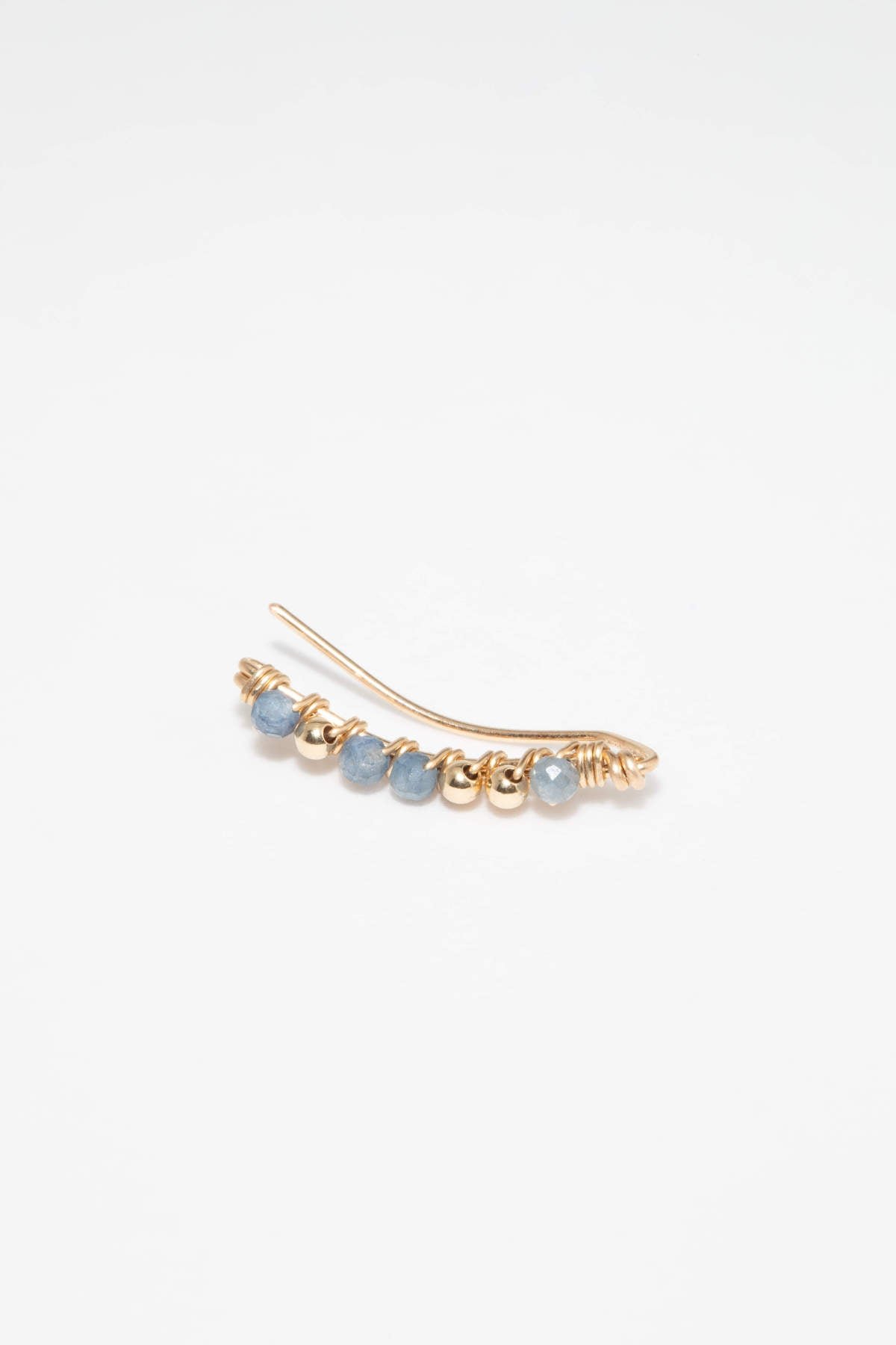 Climber Earrings - Sapphire YAY Blue