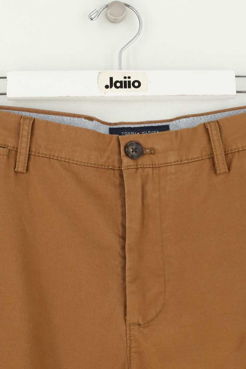 Straight-leg pants TOMMY HILFIGER - SECONDE MAIN Brown