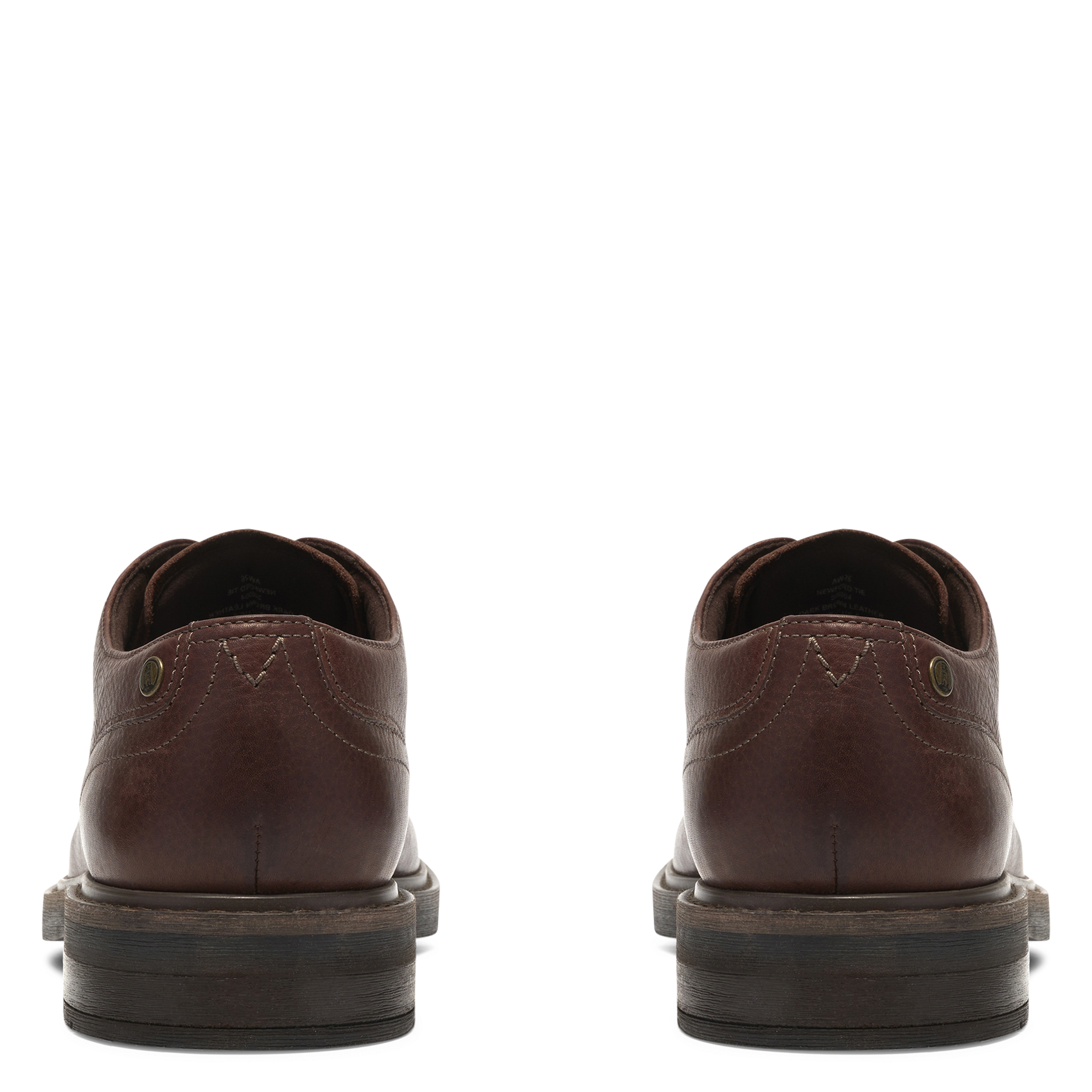 Derbies en cuir  CLARKS Marron