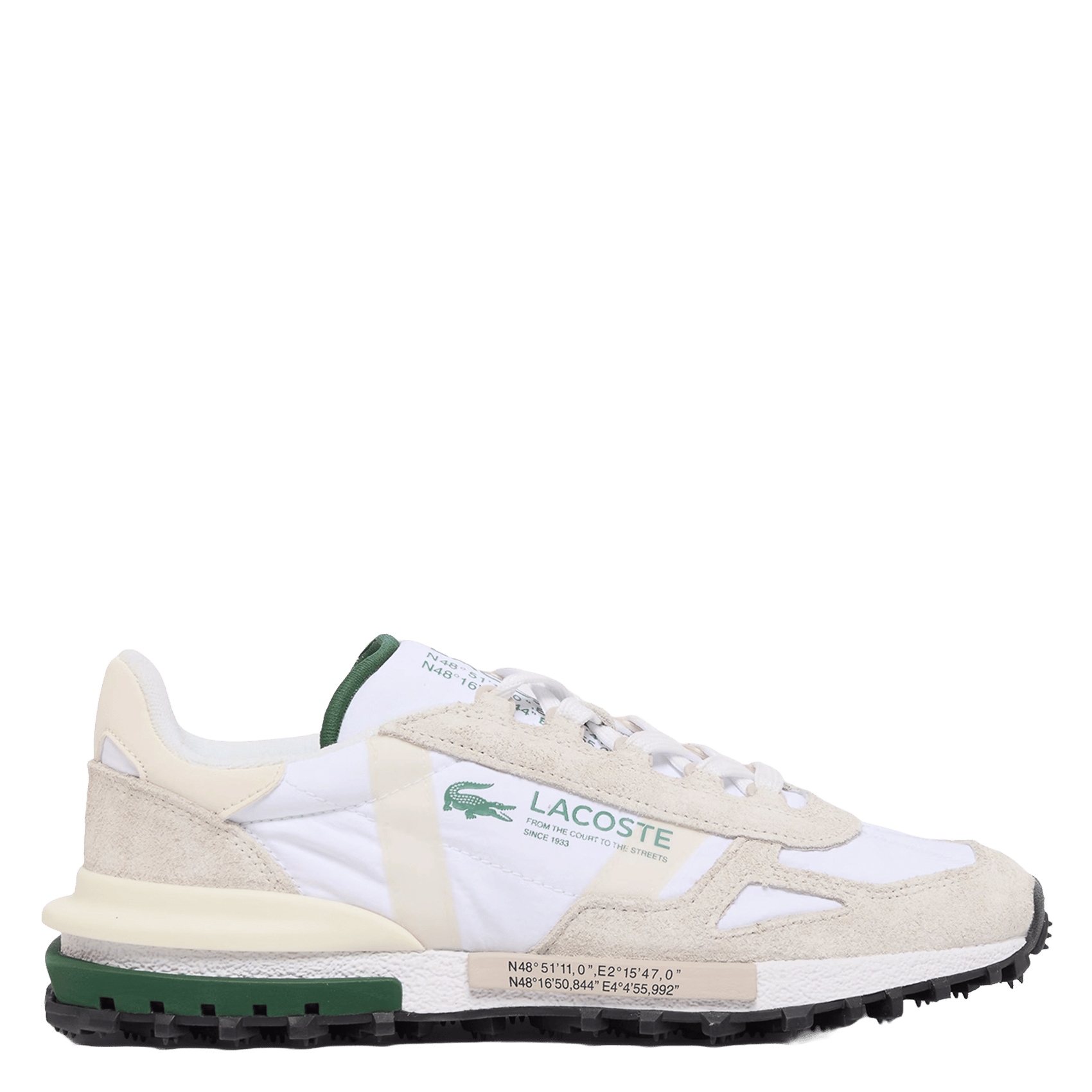 Leather low-top sneakers LACOSTE Multicolored