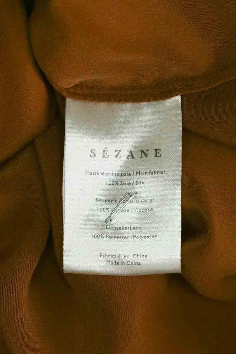 Blouse SEZANE - Seconde main Marron