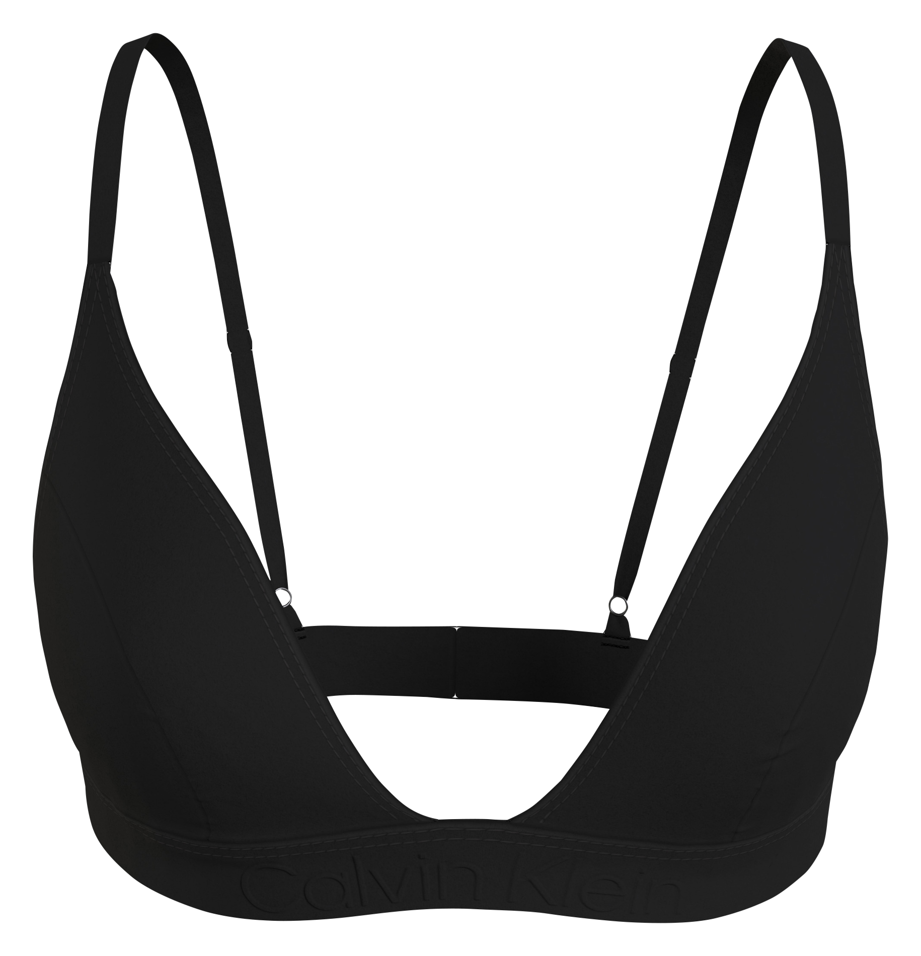 Haut de bikini triangle  CALVIN KLEIN UNDERWEAR Noir