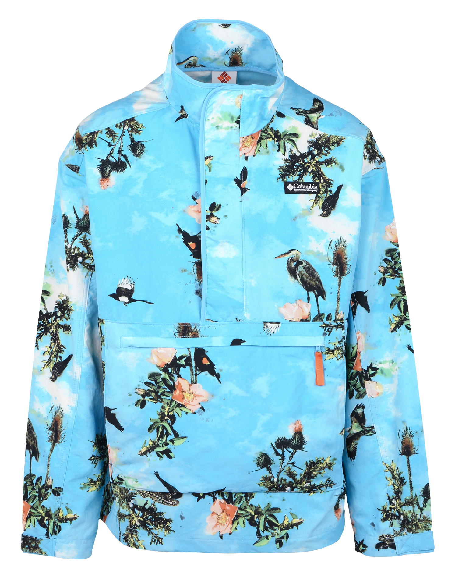 Weite Jacke mit Stehkragen COLUMBIA Blau