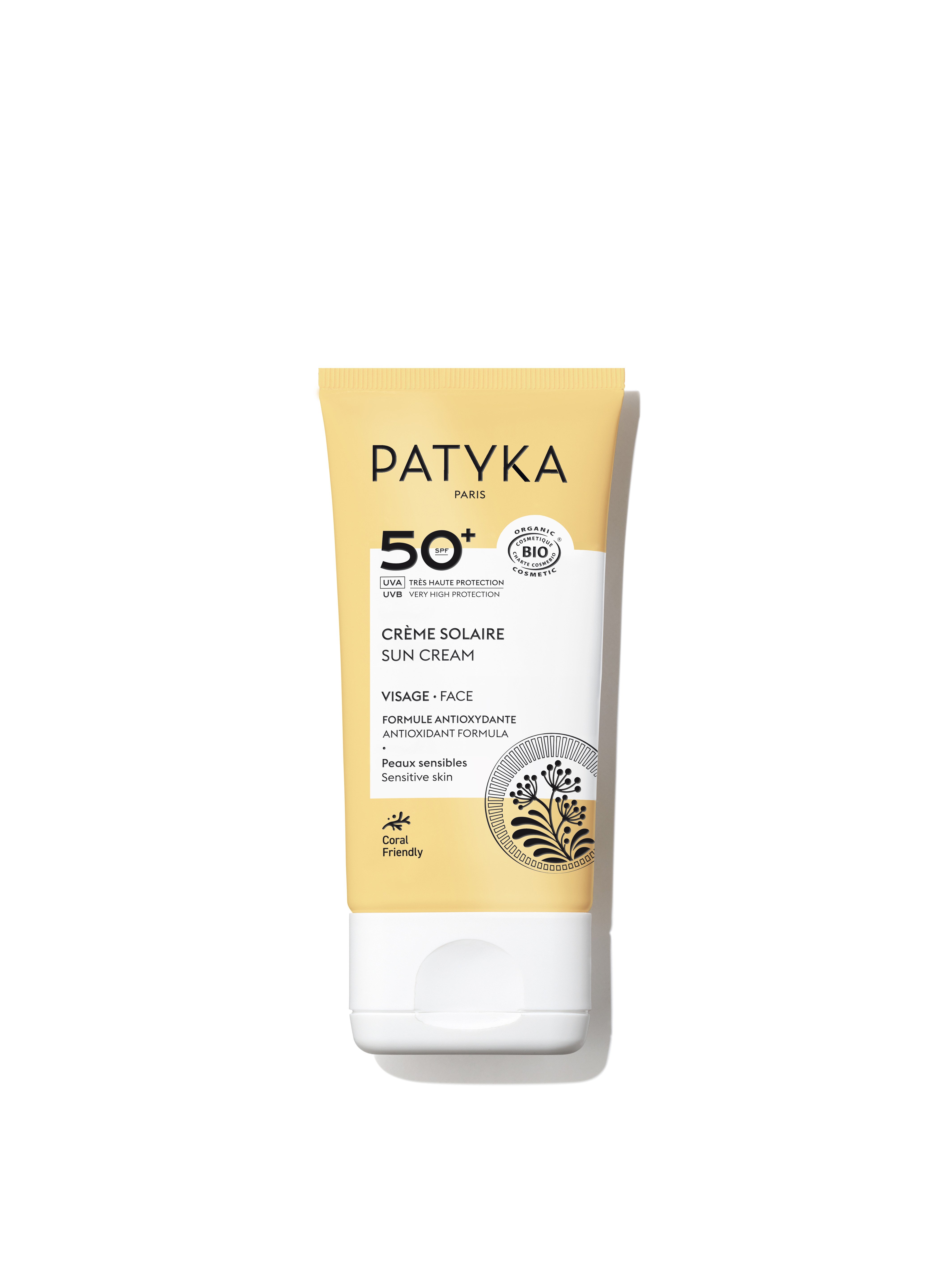 Crème Solaire Visage SPF50+ PATYKA No color