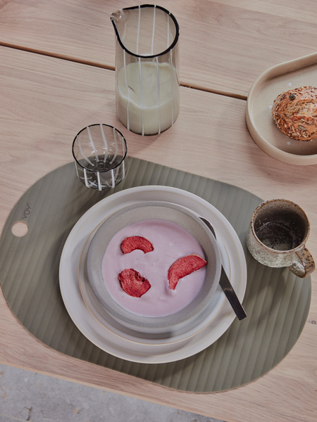 Terracotta plate OYOY LIVING DESIGN Beige