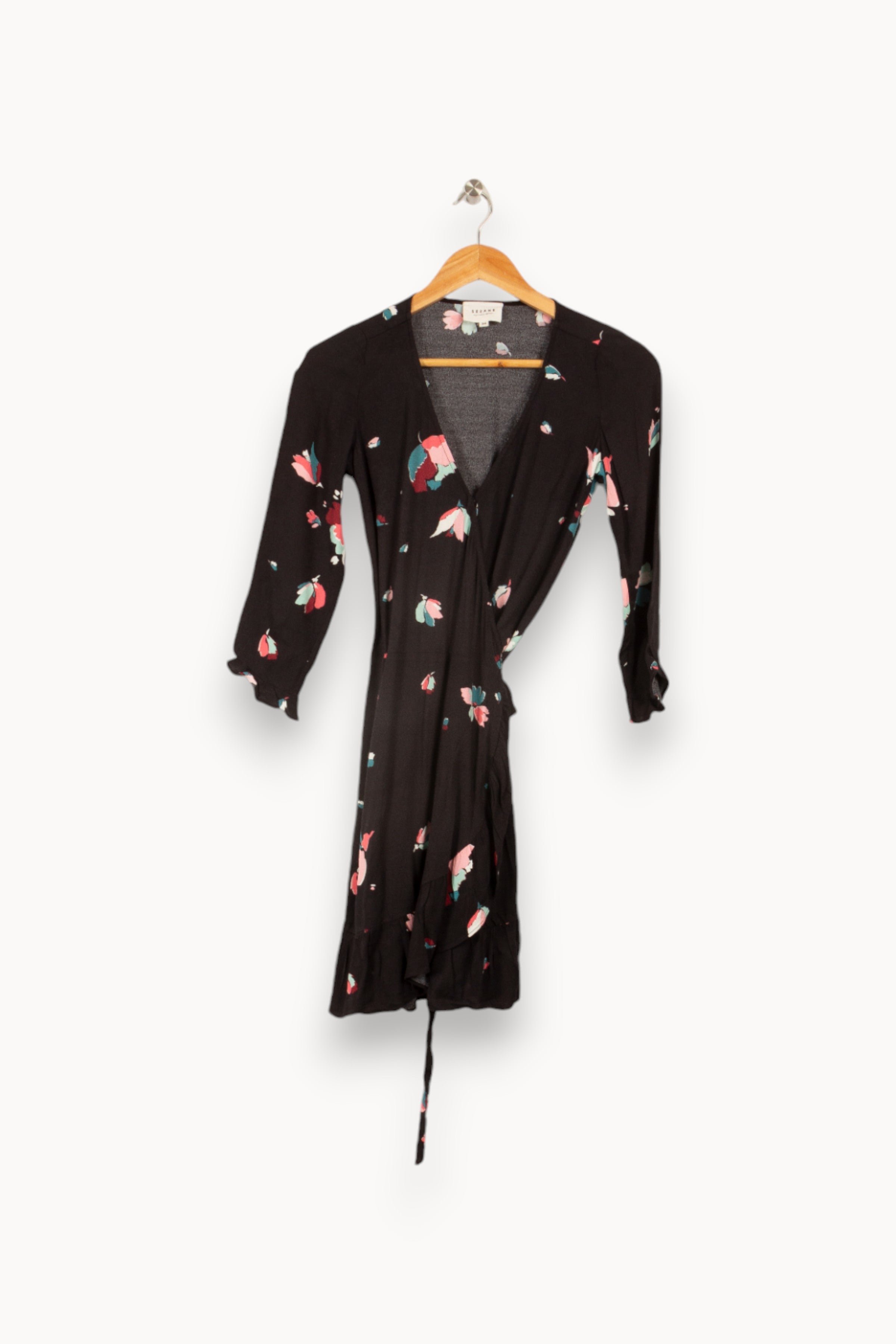 Short dress - sézane SEZANE - Seconde main Black