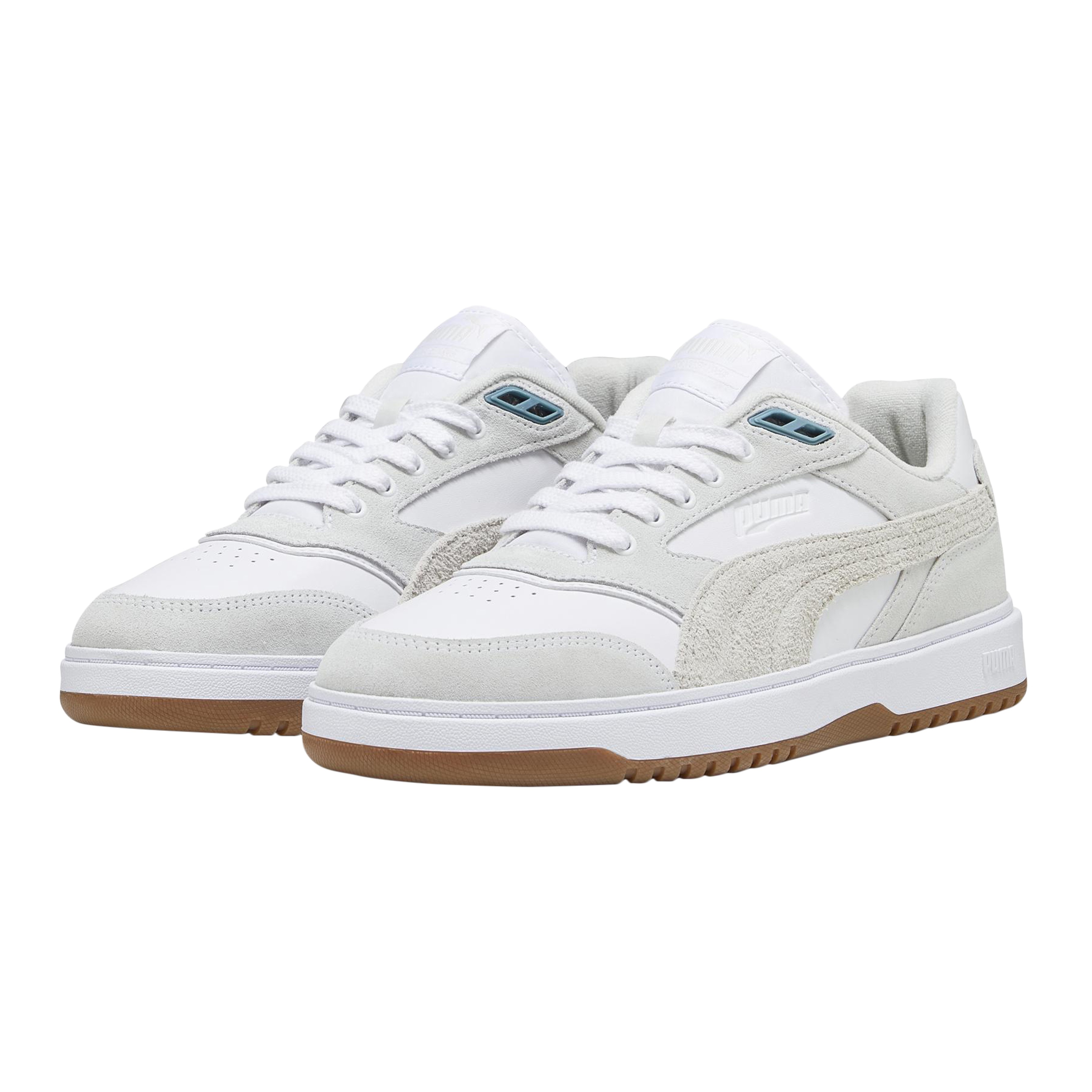 Low leather sneaker double court prm PUMA White