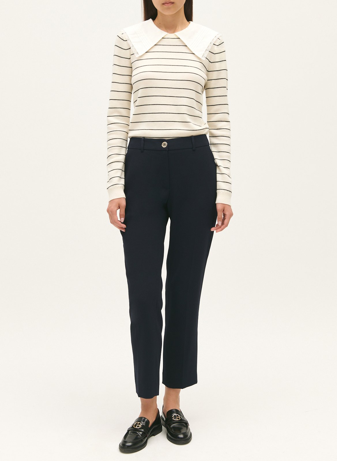 Rechte broek CLAUDIE PIERLOT Blauw