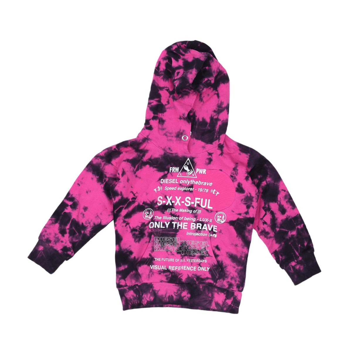 Pink kids sweatshirt - 4 years DIESEL  - Seconde Main Pink