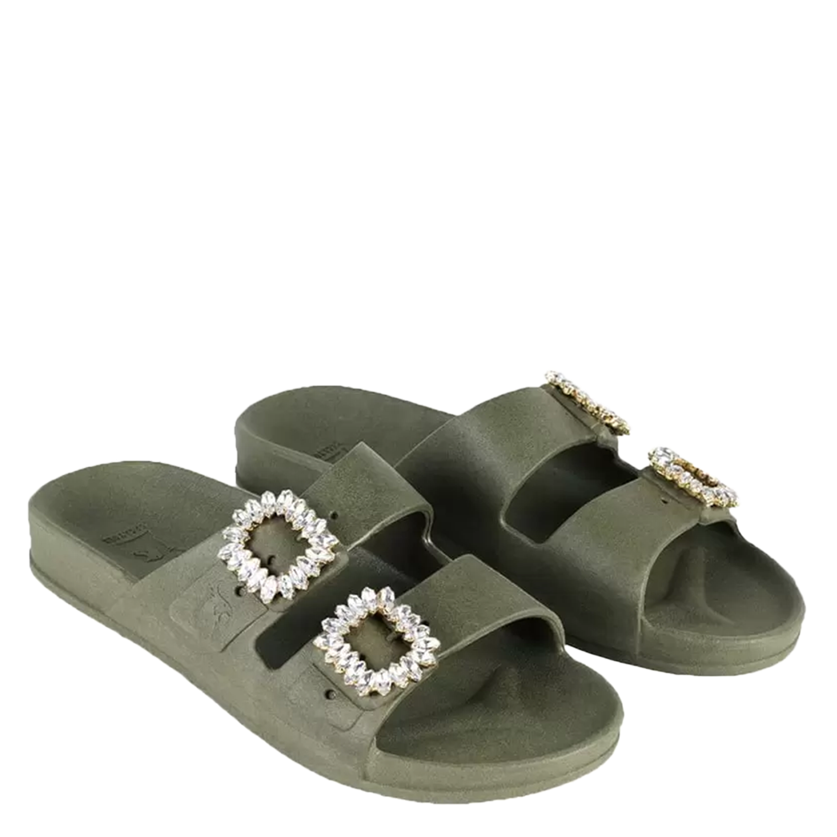 Sandales plates CACATOES DO BRASIL Kaki