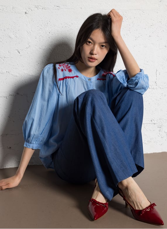 Flared jeans | Blauw by SOPHIE+LUCIE Flared jeans Blauw