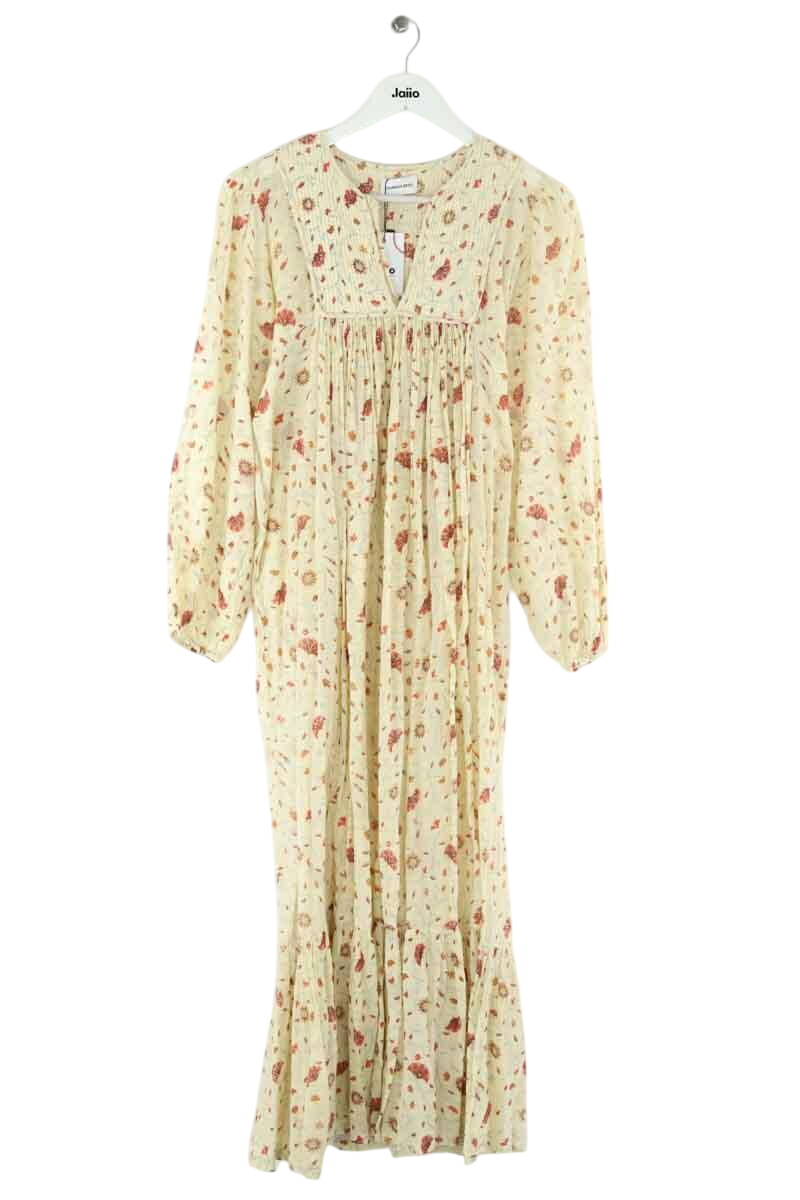 Cotton dress LAURENCE BRAS - Seconde Main Yellow