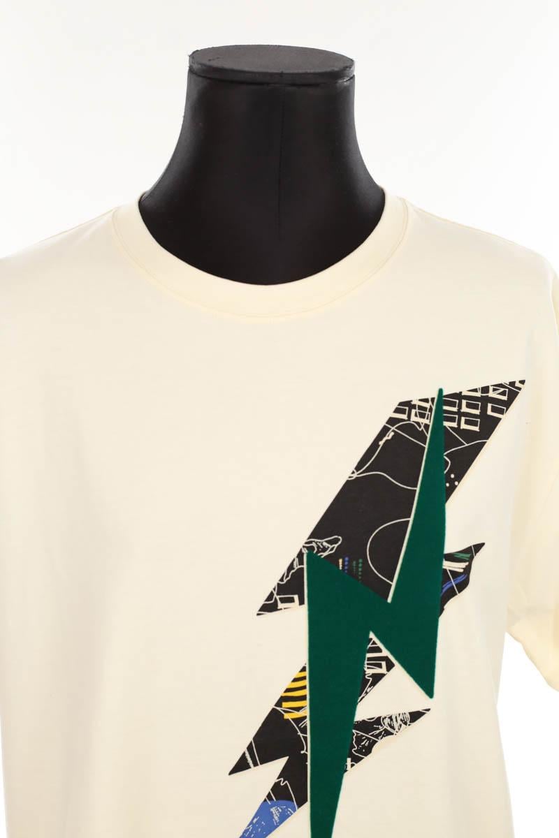 Cotton T-shirt ISABEL MARANT ÉTOILE - SECONDE MAIN Yellow