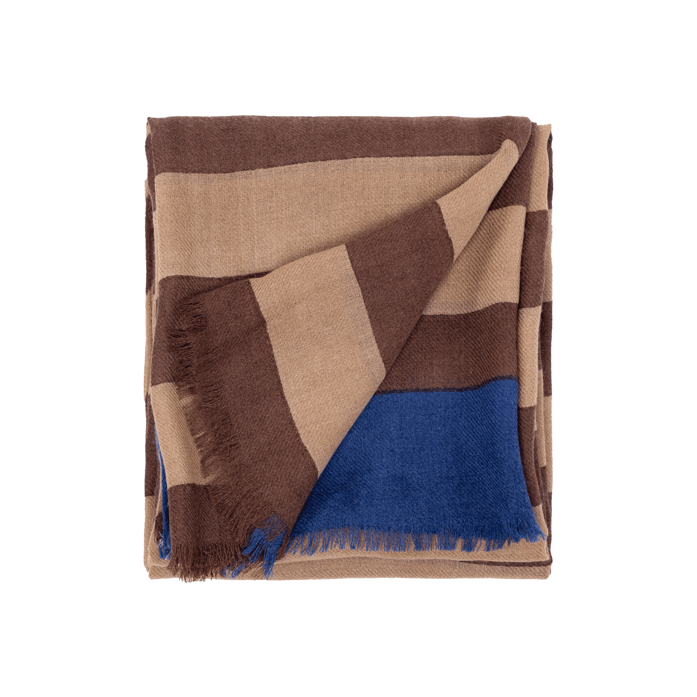 Floaty wool scarf BILLYBELT Brown