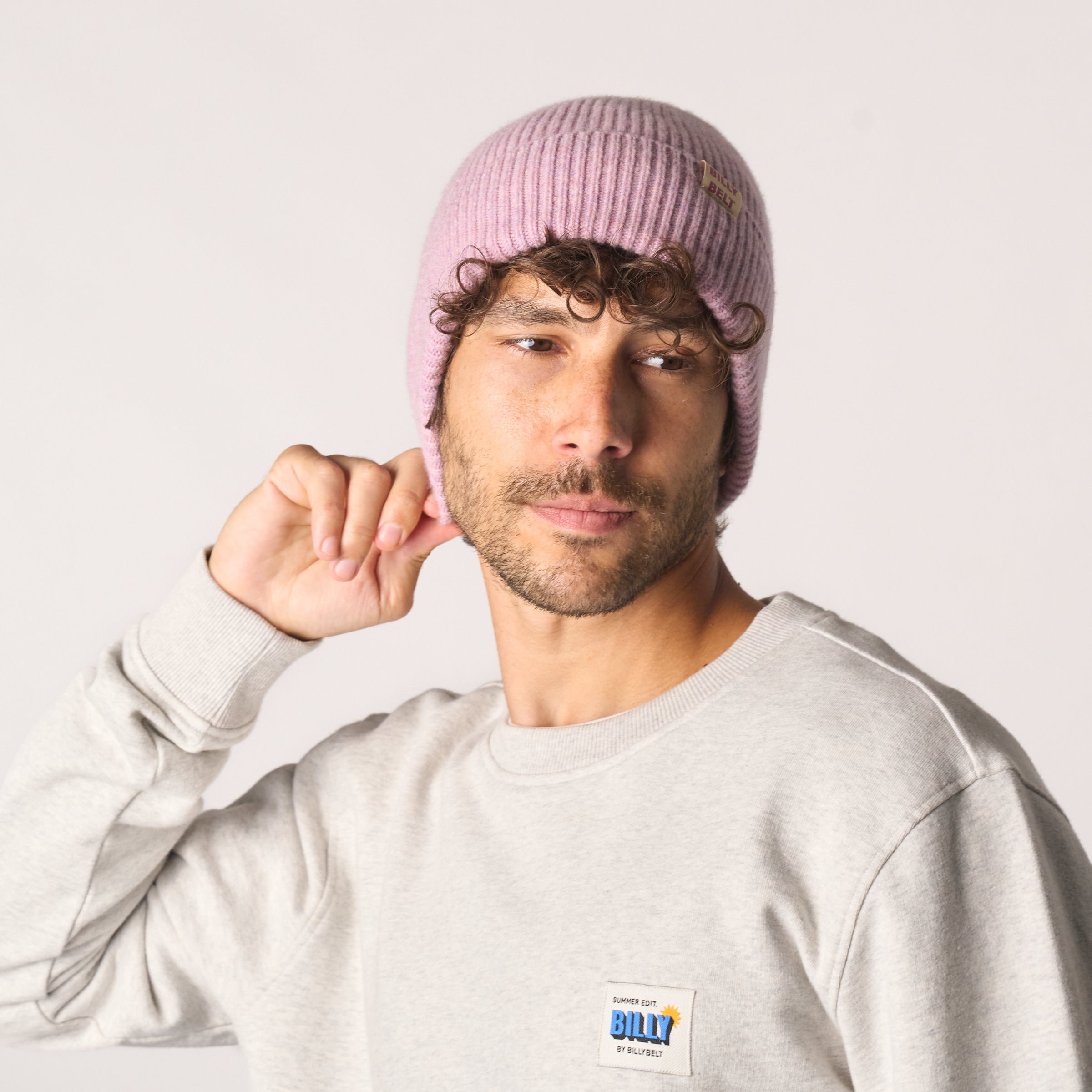 Low-cut loose-fit dress BILLYBELT Purple