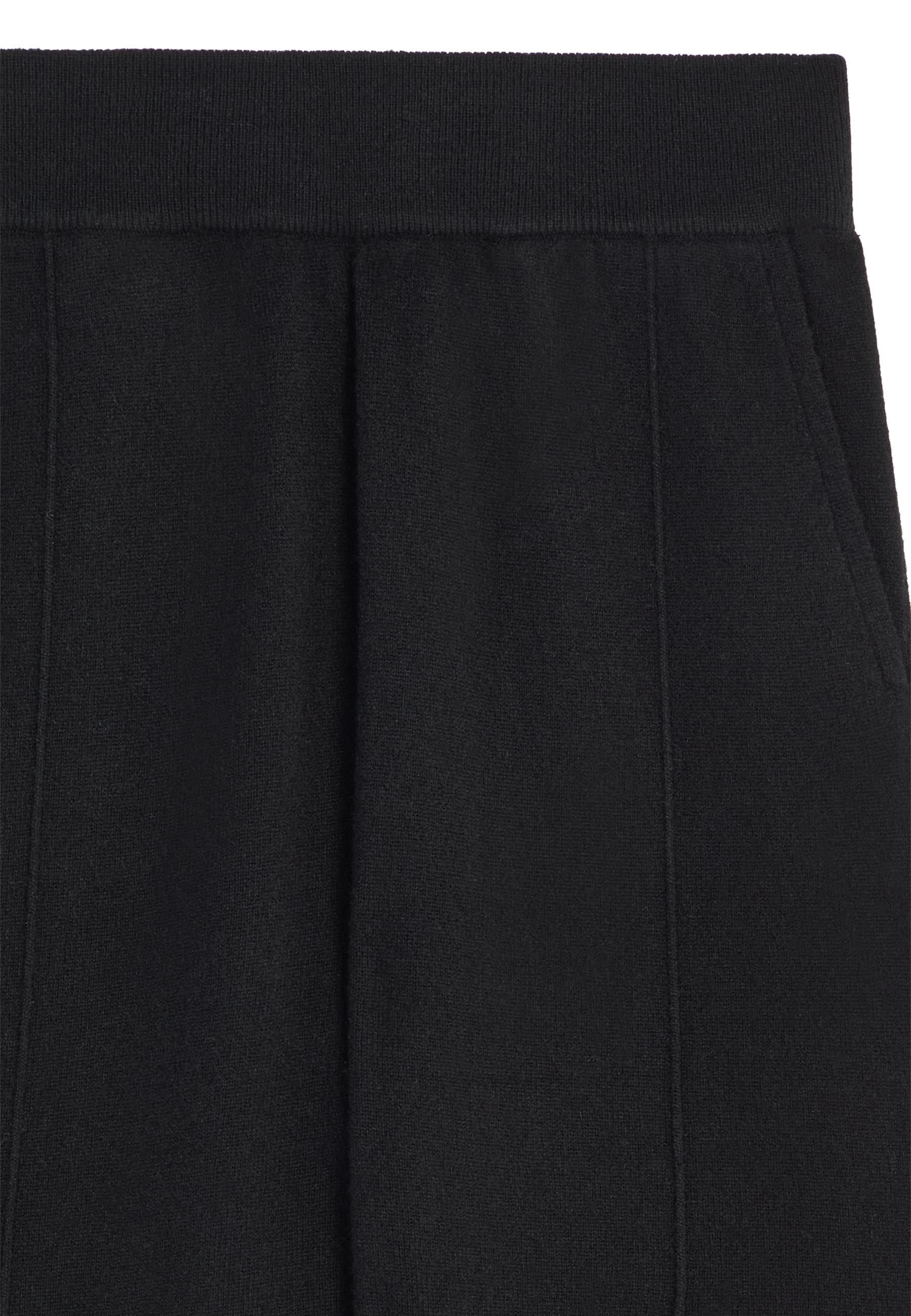 Wide woollen trousers RODIER Black
