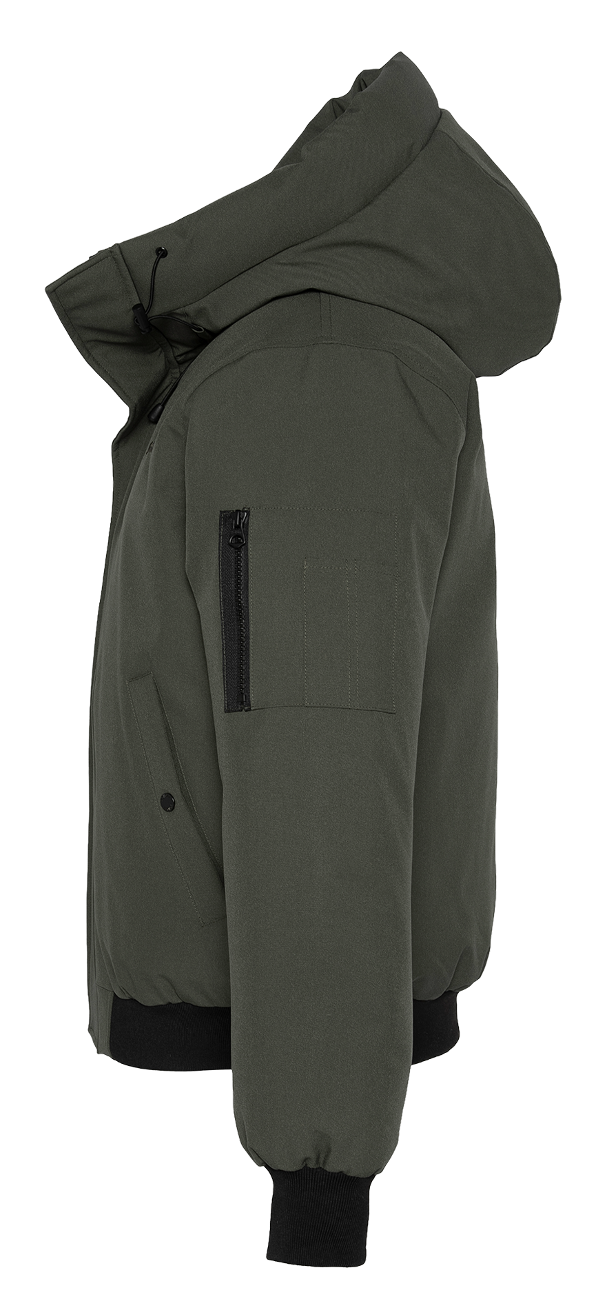 Blouson col montant  SCHOTT Vert