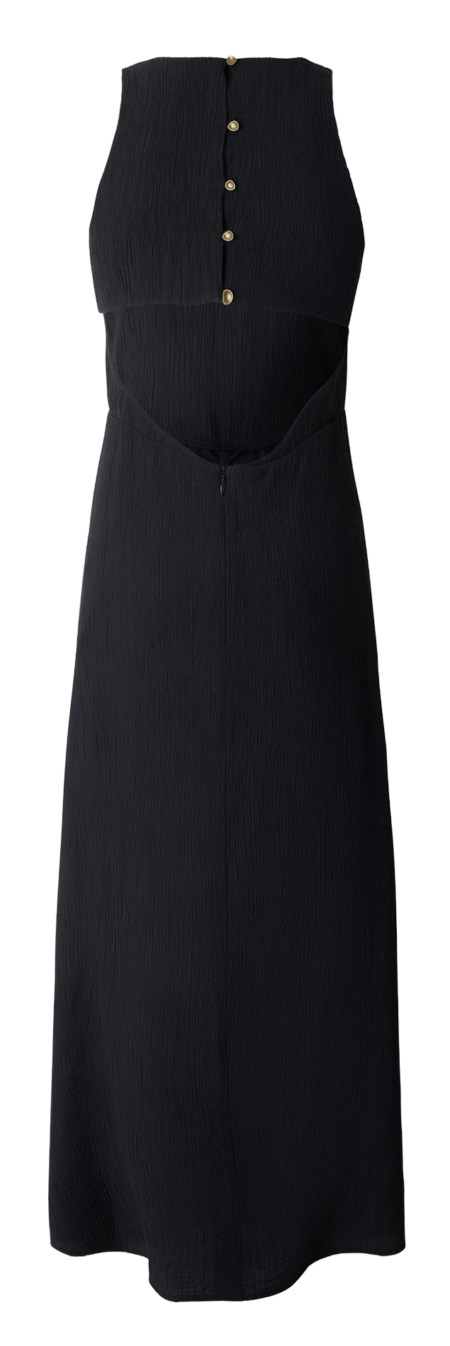 Robe midi col rond SESSUN Noir