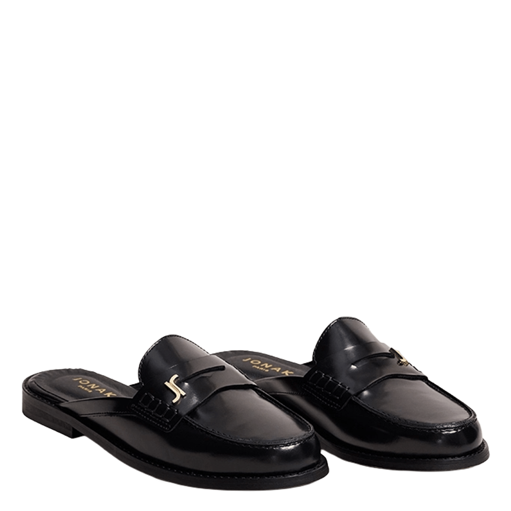 Mocassins en cuir JONAK Noir