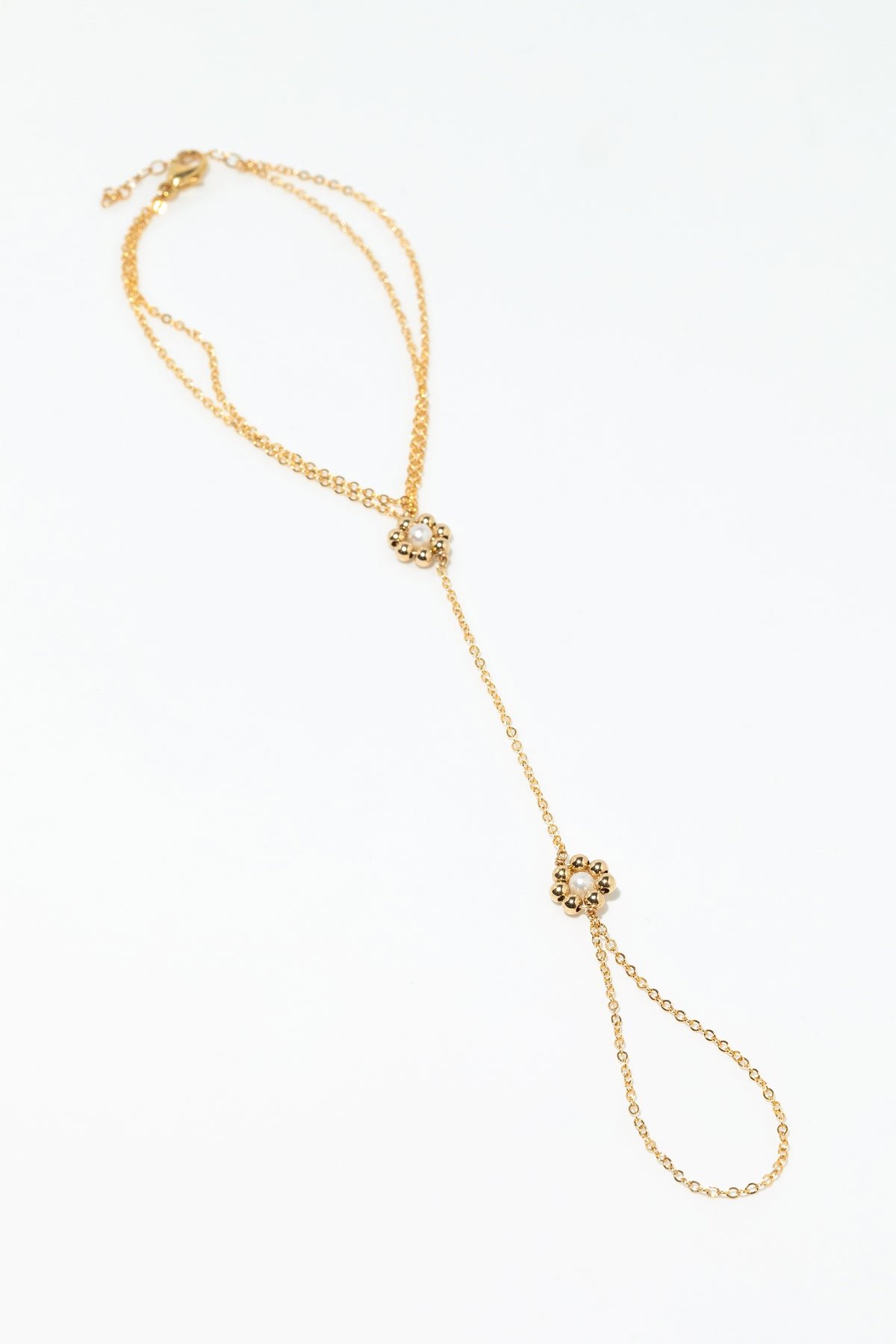 Daisy pearl hand jewelry YAY Golden