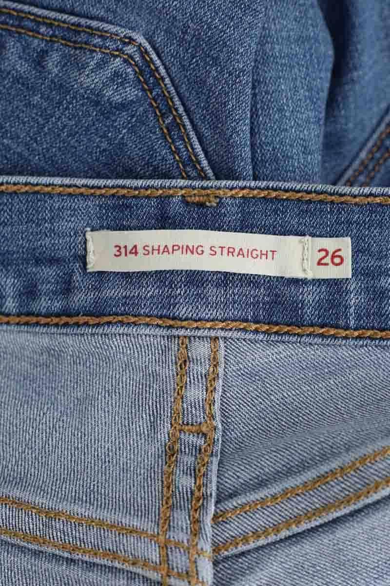 - Straight-leg jeans
- 5 pockets
- Straight cut
- Faded effect LEVI'S - Seconde main Blue