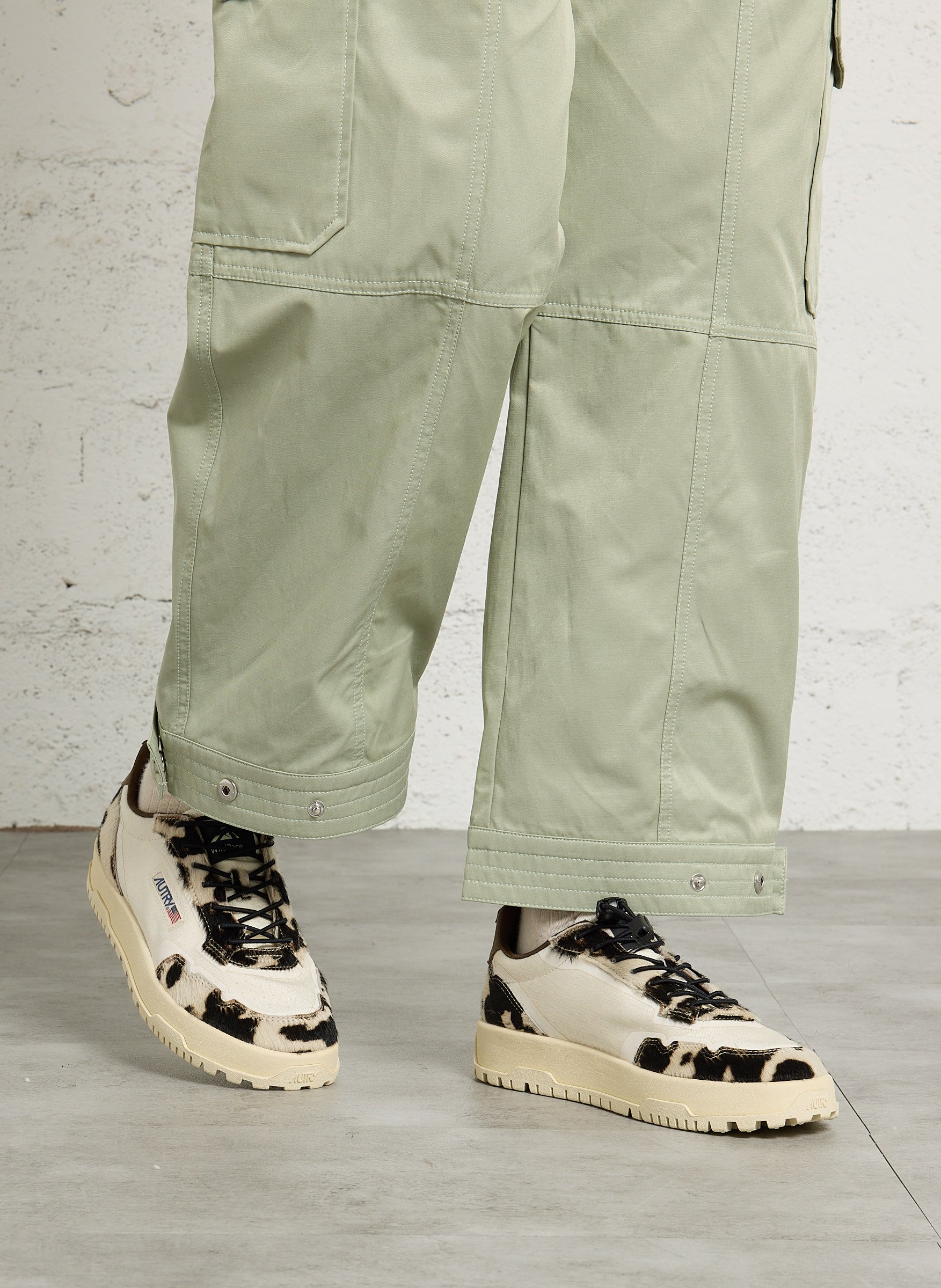 Flache Sneaker zum Schnüren AUTRY Mehrfarbig