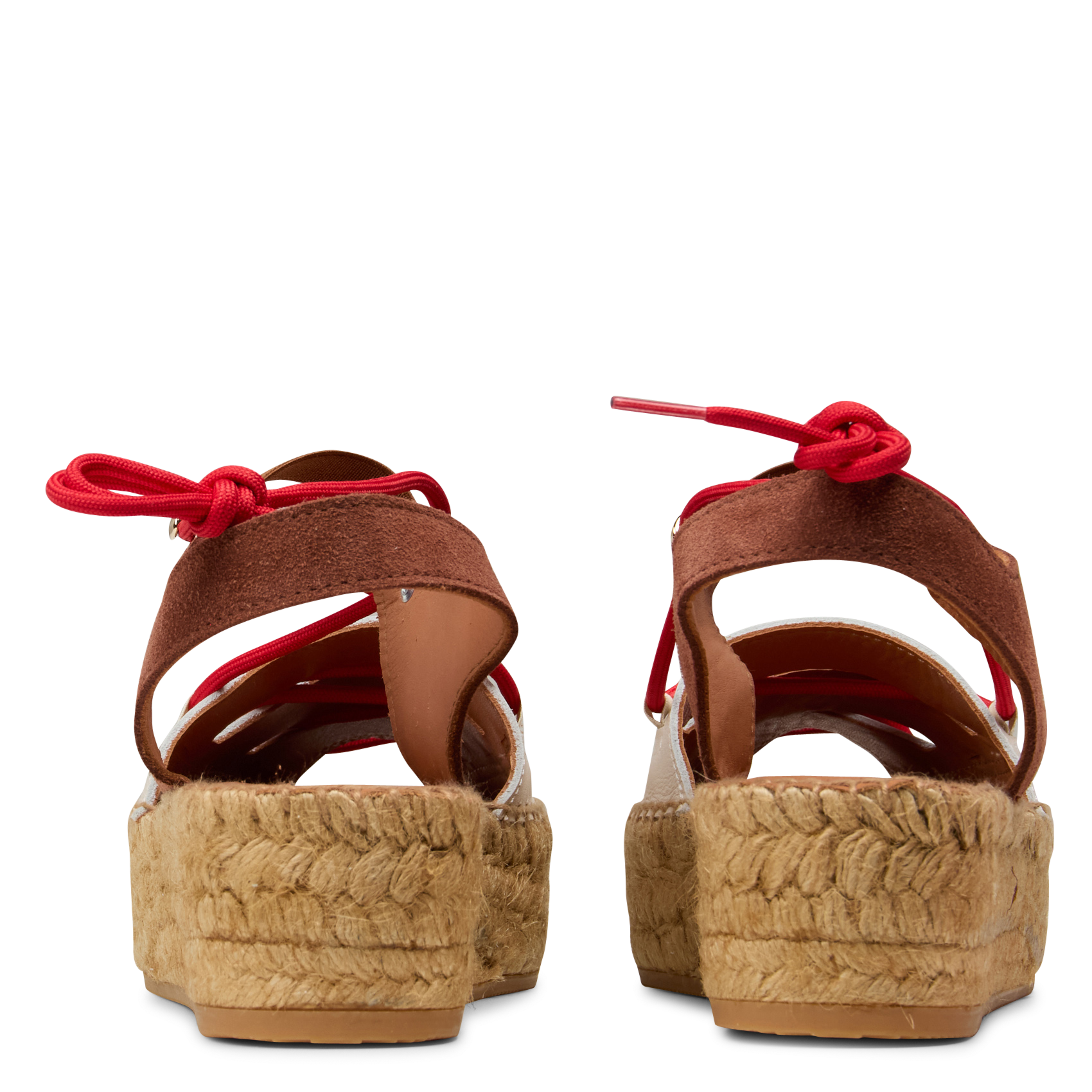 Leather espadrilles NAGUISA Beige