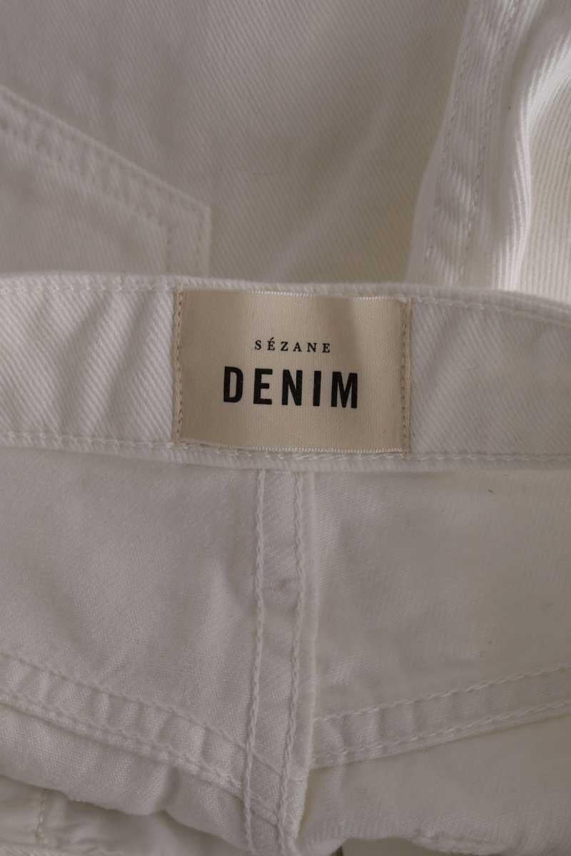 Jean droit SEZANE - Seconde main Blanc