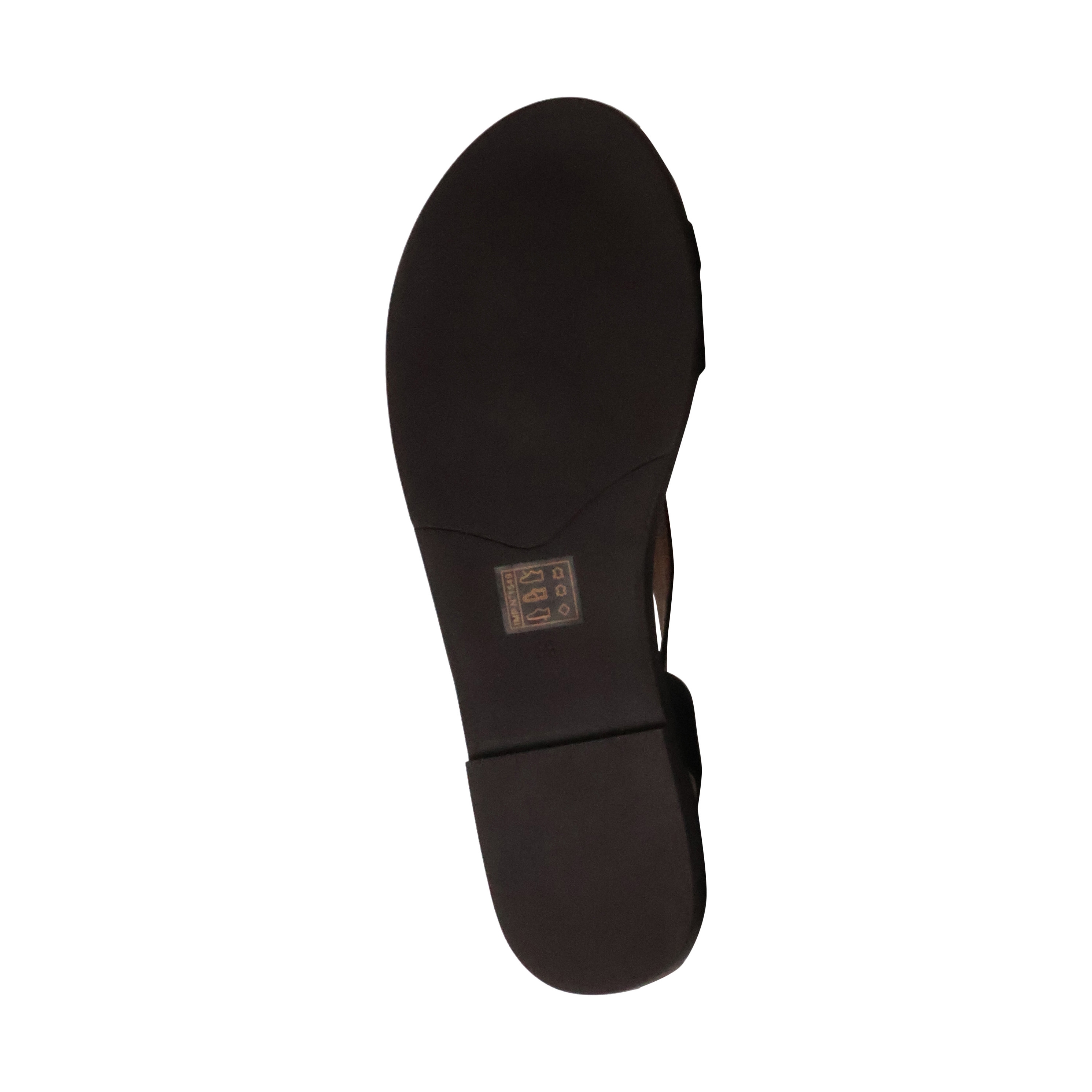 Lynda leather sandals EMILIE KARSTON Black