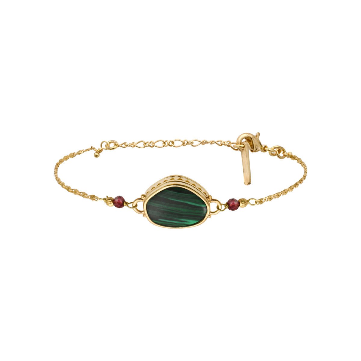 Adjustable slim bracelet SATELLITE PARIS Green