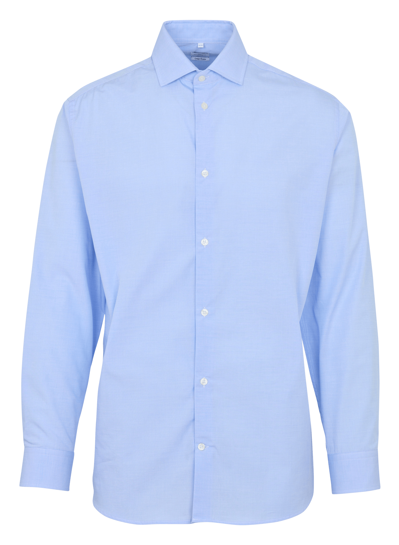 Recht katoenen overhemd AU PRINTEMPS PARIS Blauw