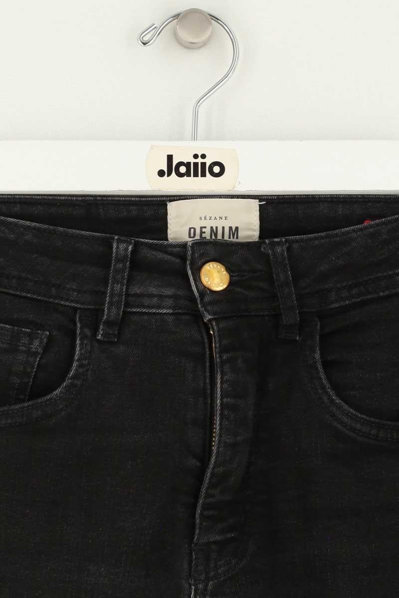 Slim-fit jeans SEZANE - Seconde main Black