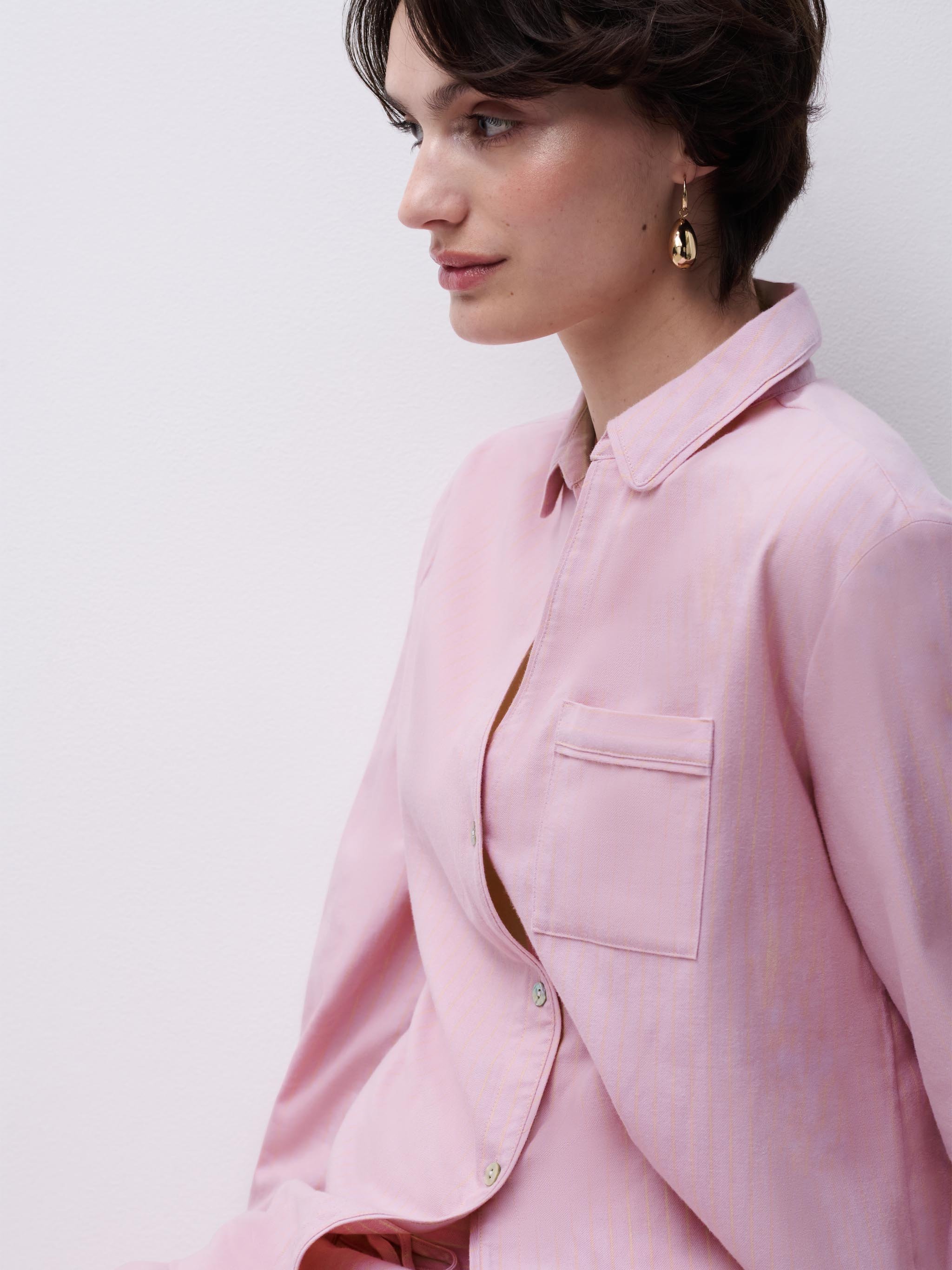 Long-sleeved shirt CHANTELLE Pink