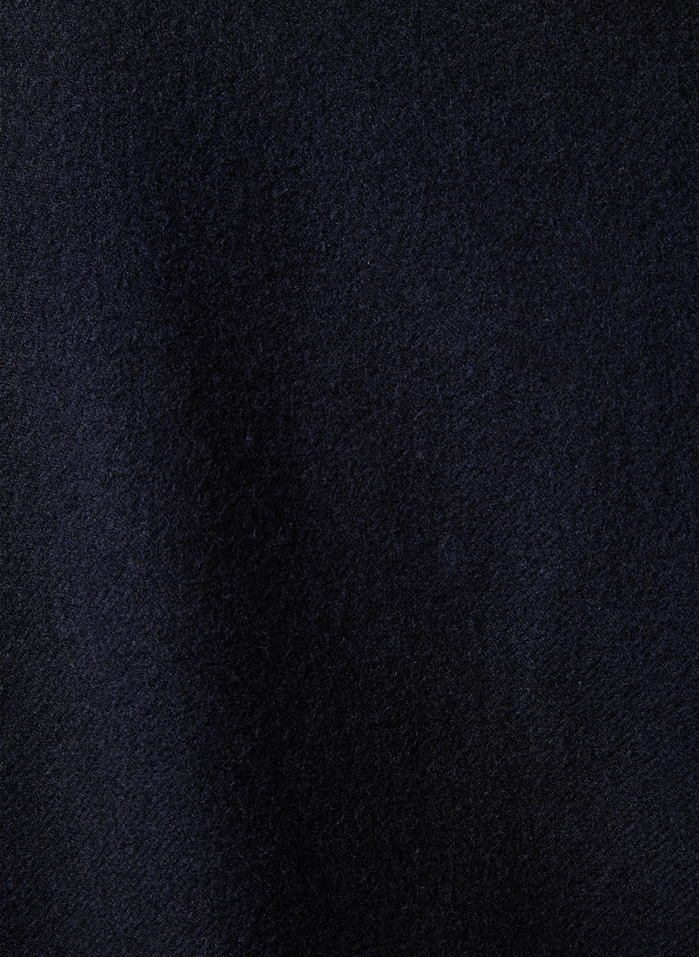 Blouson in Pelzoptik mit klassischem Kragen LA FEE MARABOUTEE Blau