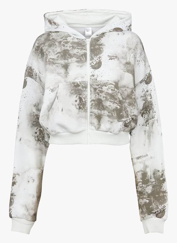 Sudadera De Algodon Estampada Con Capucha Y Cremallera Lgtsag Reebok Mujer H58674 LGTSAG LGTSAG Place des Tendances Espana